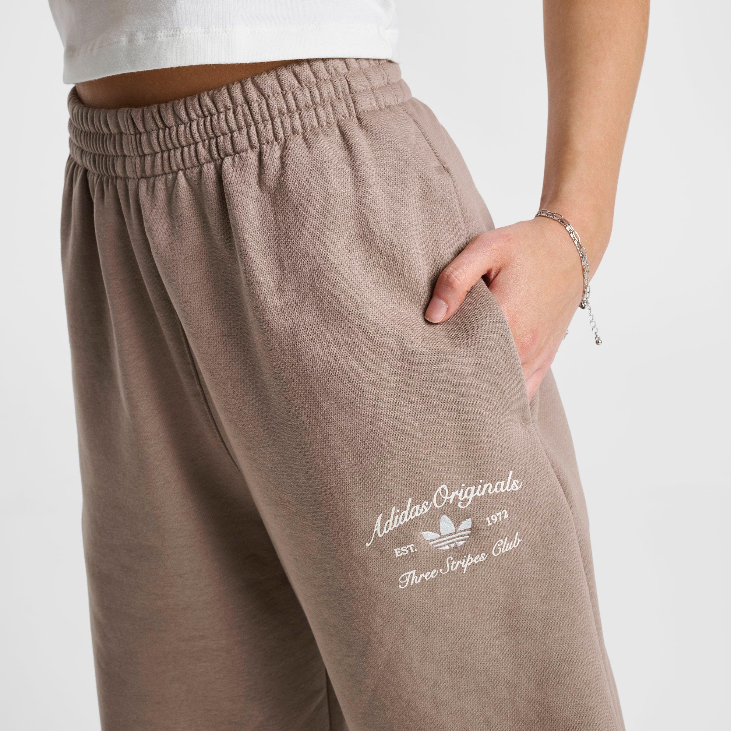 Women's adidas Originals Script Wide Leg Jogger Pants