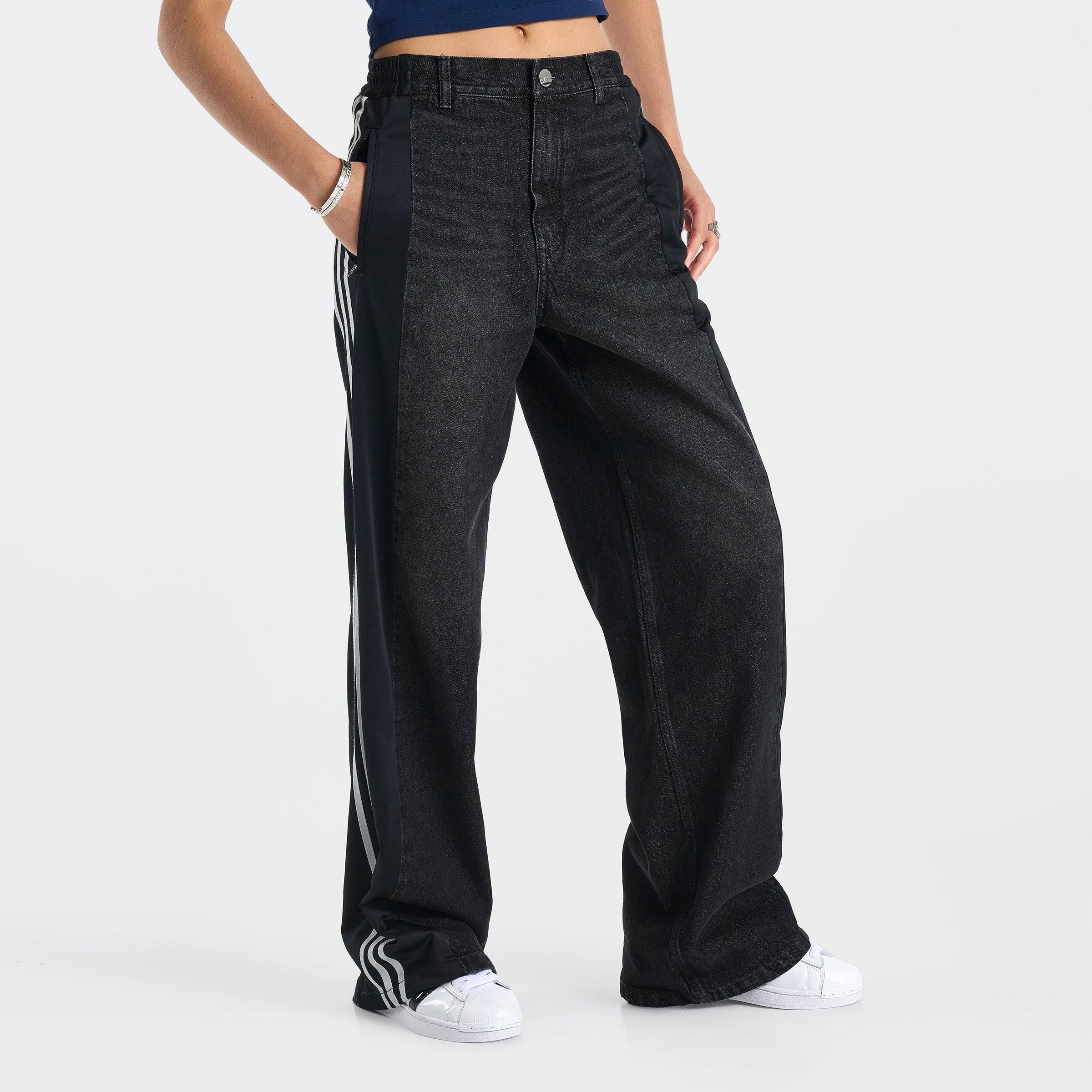 Women's adidas Originals Athletic Dept Firebird Denim Jogger Pants