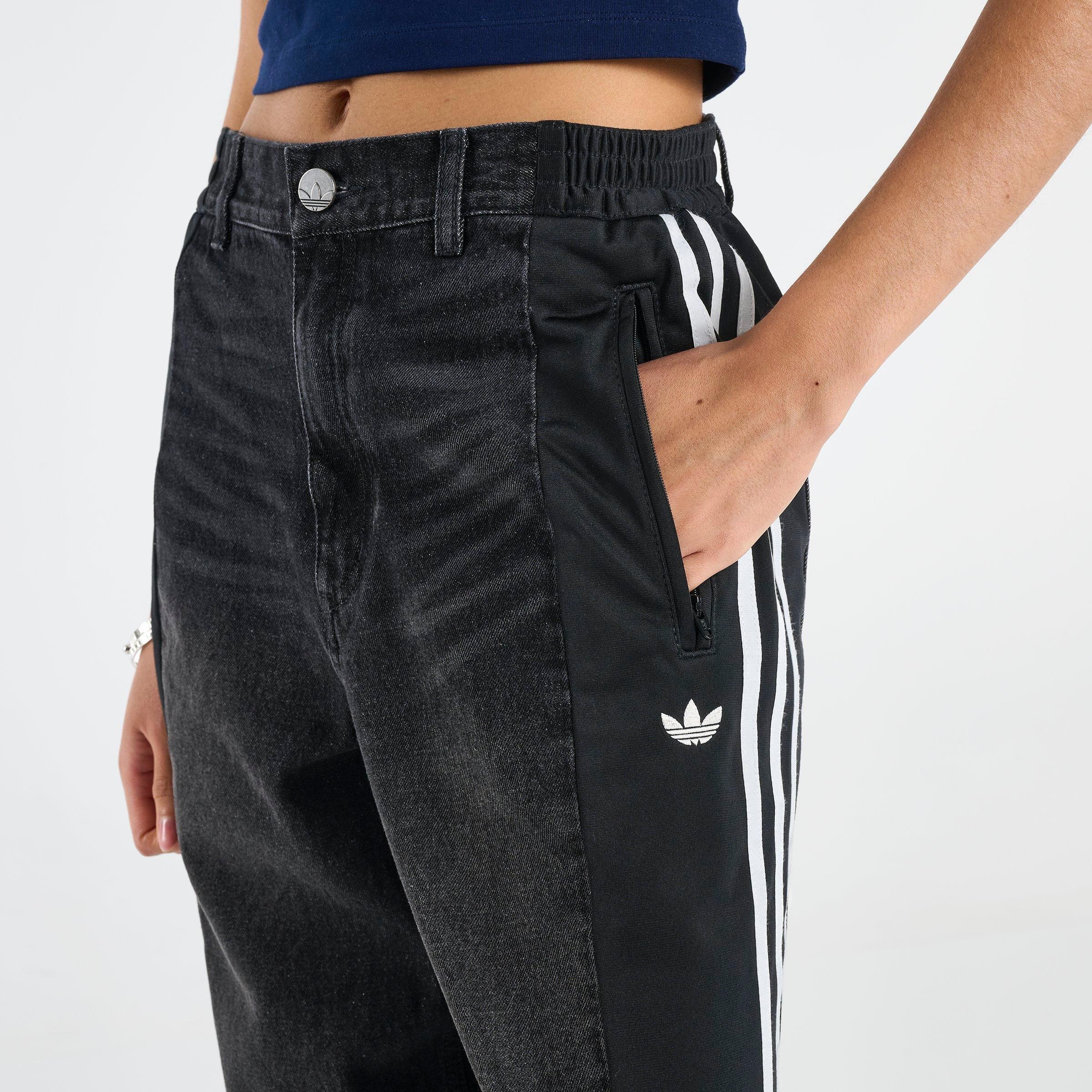 Women's adidas Originals Athletic Dept Firebird Denim Jogger Pants