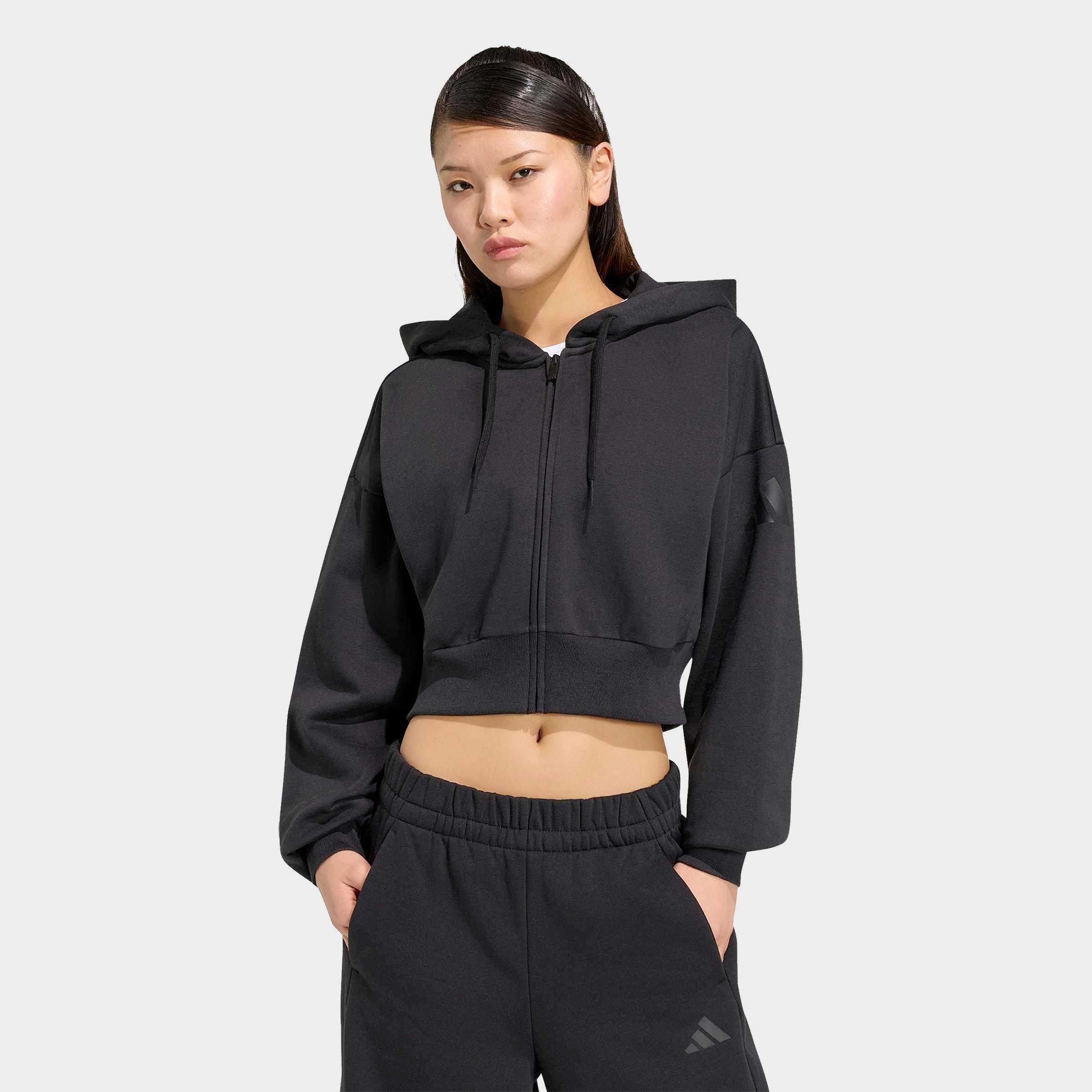 Women's adidas Essentials Contemporary Fleece Full-Zip Hooded