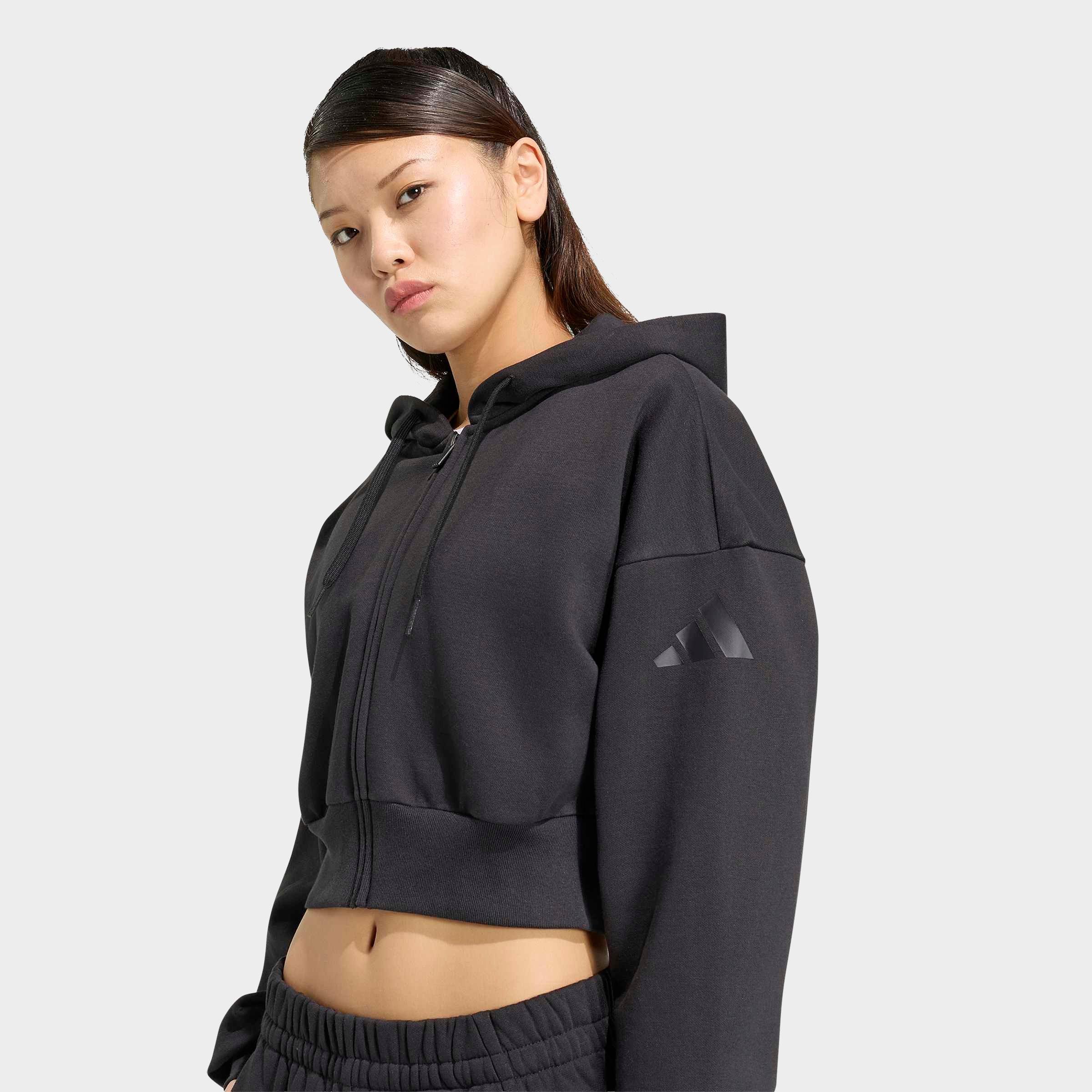 Women's adidas Essentials Contemporary Fleece Full-Zip Hooded Jacket