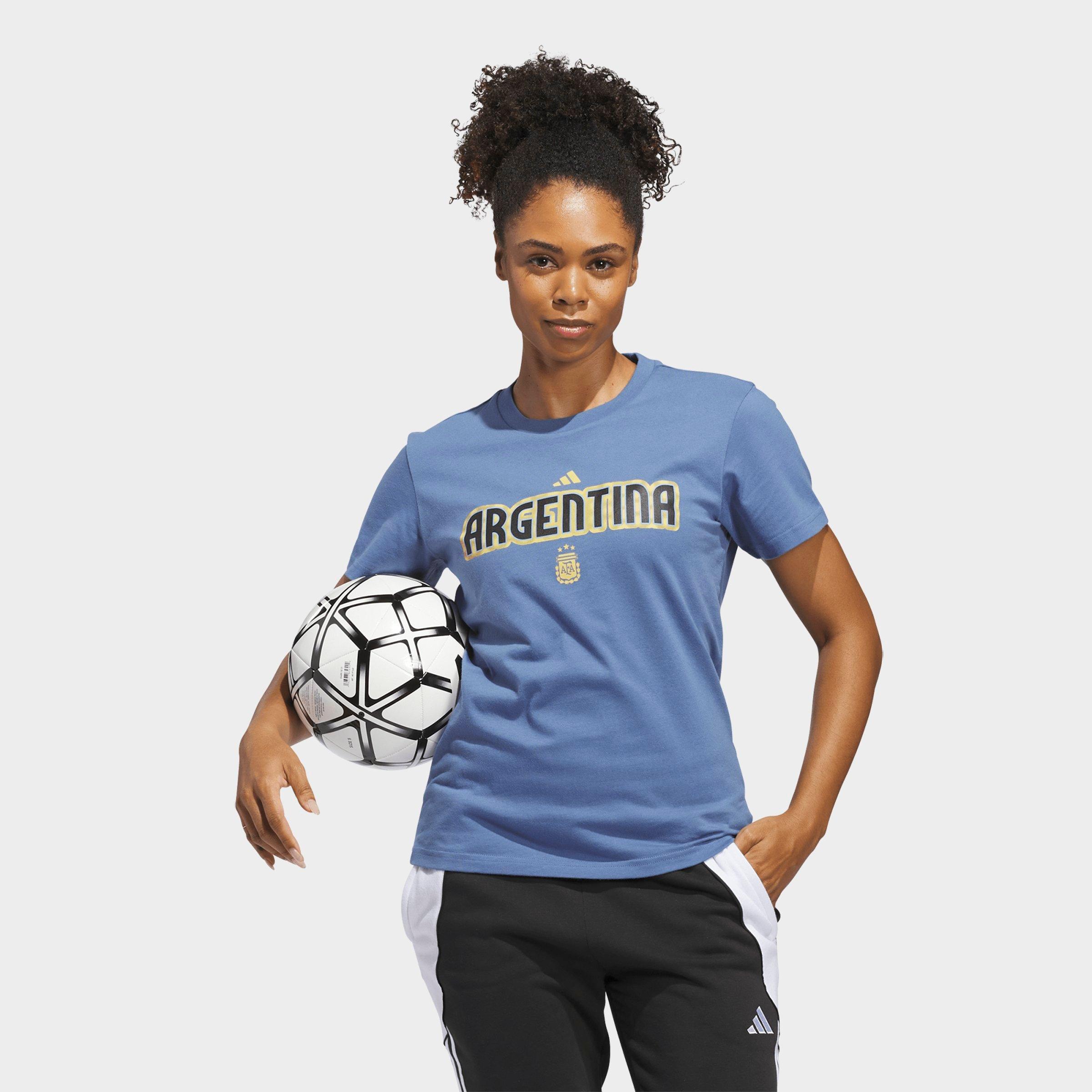 Women's adidas FIFA World Cup 2026 Argentina Home Graphic T-Shirt