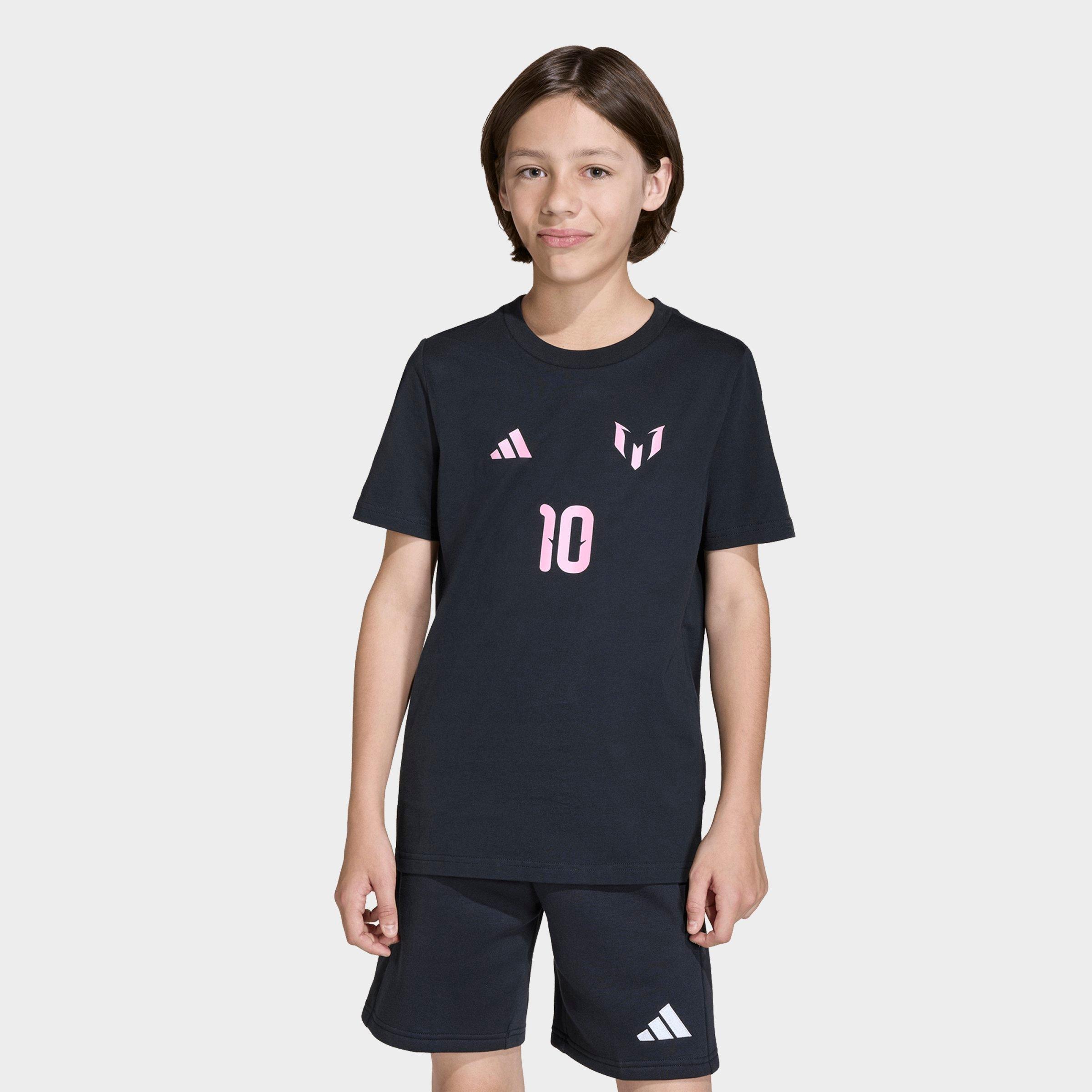 Big Kids' adidas Messi Name and Number T-Shirt