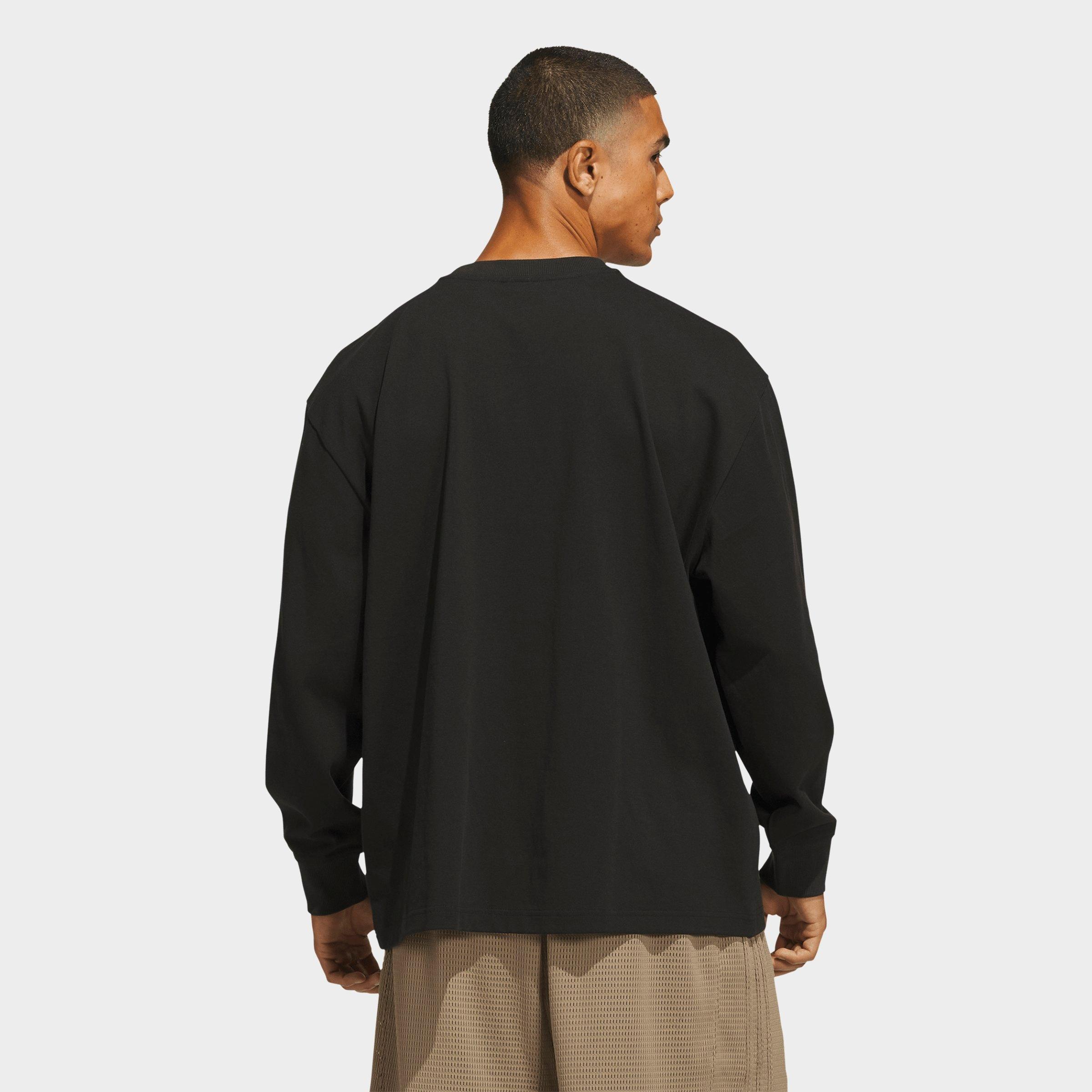 Men's adidas Basketball Single Jersey Long-Sleeve T-Shirt