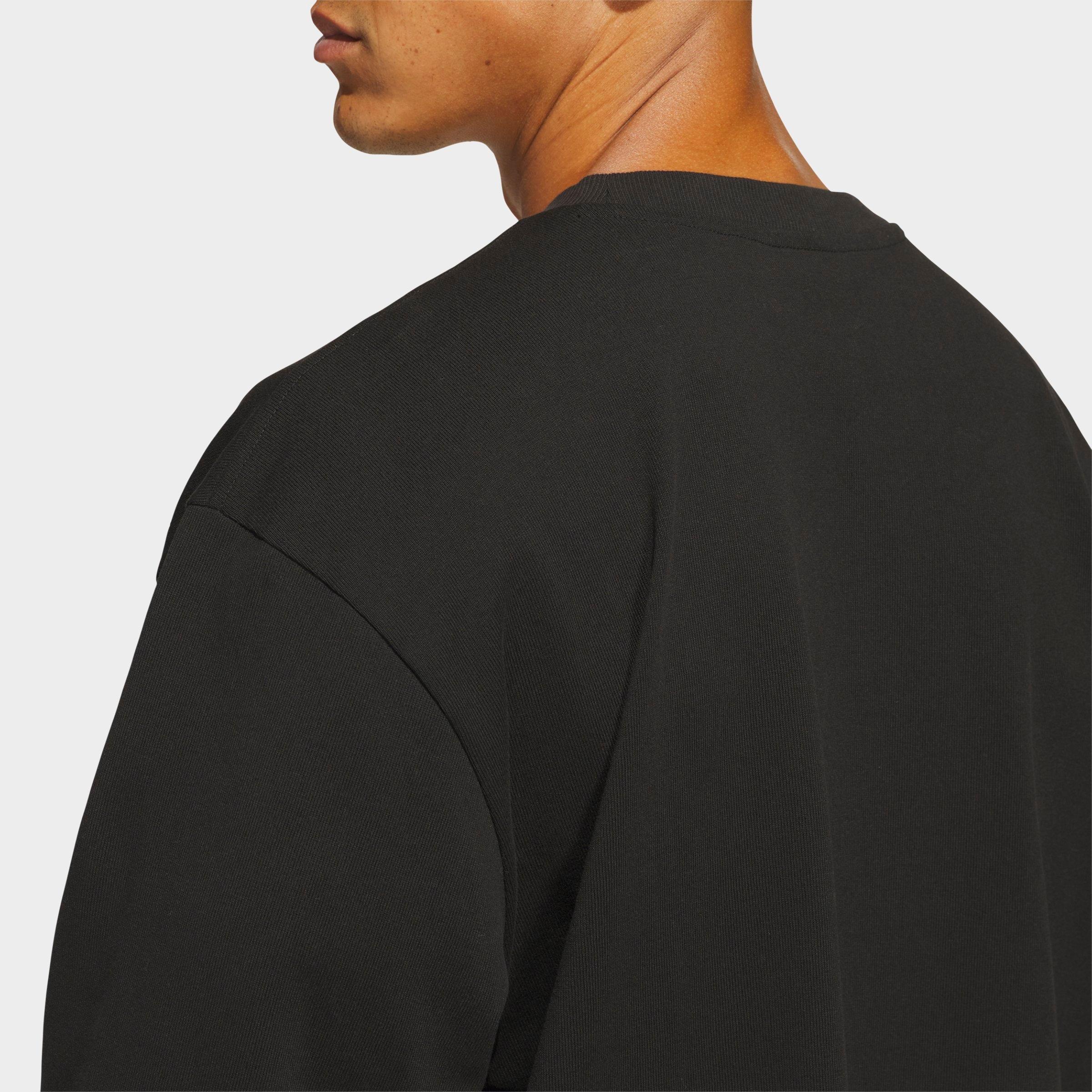 Men's adidas Basketball Single Jersey Long-Sleeve T-Shirt