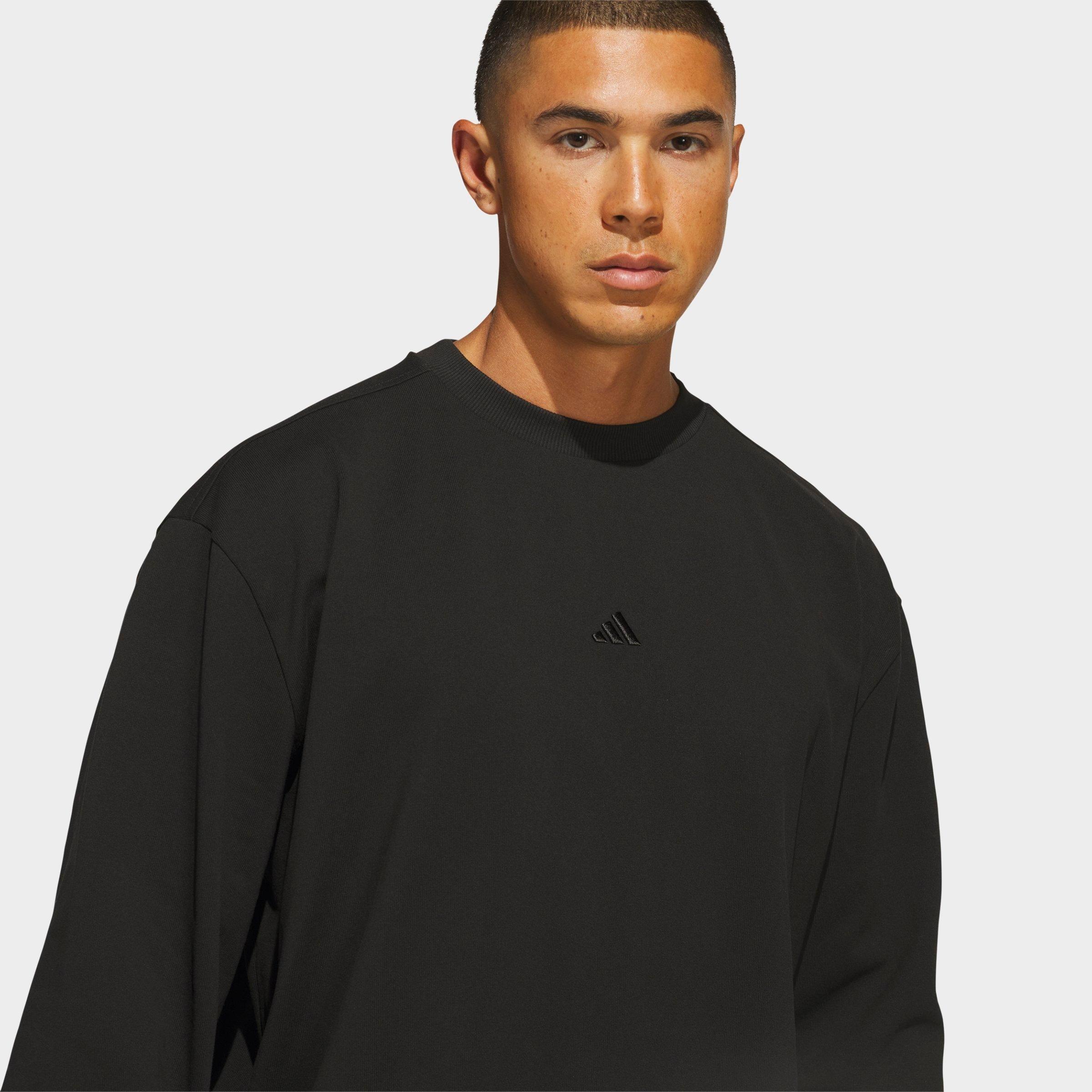 Men's adidas Basketball Single Jersey Long-Sleeve T-Shirt