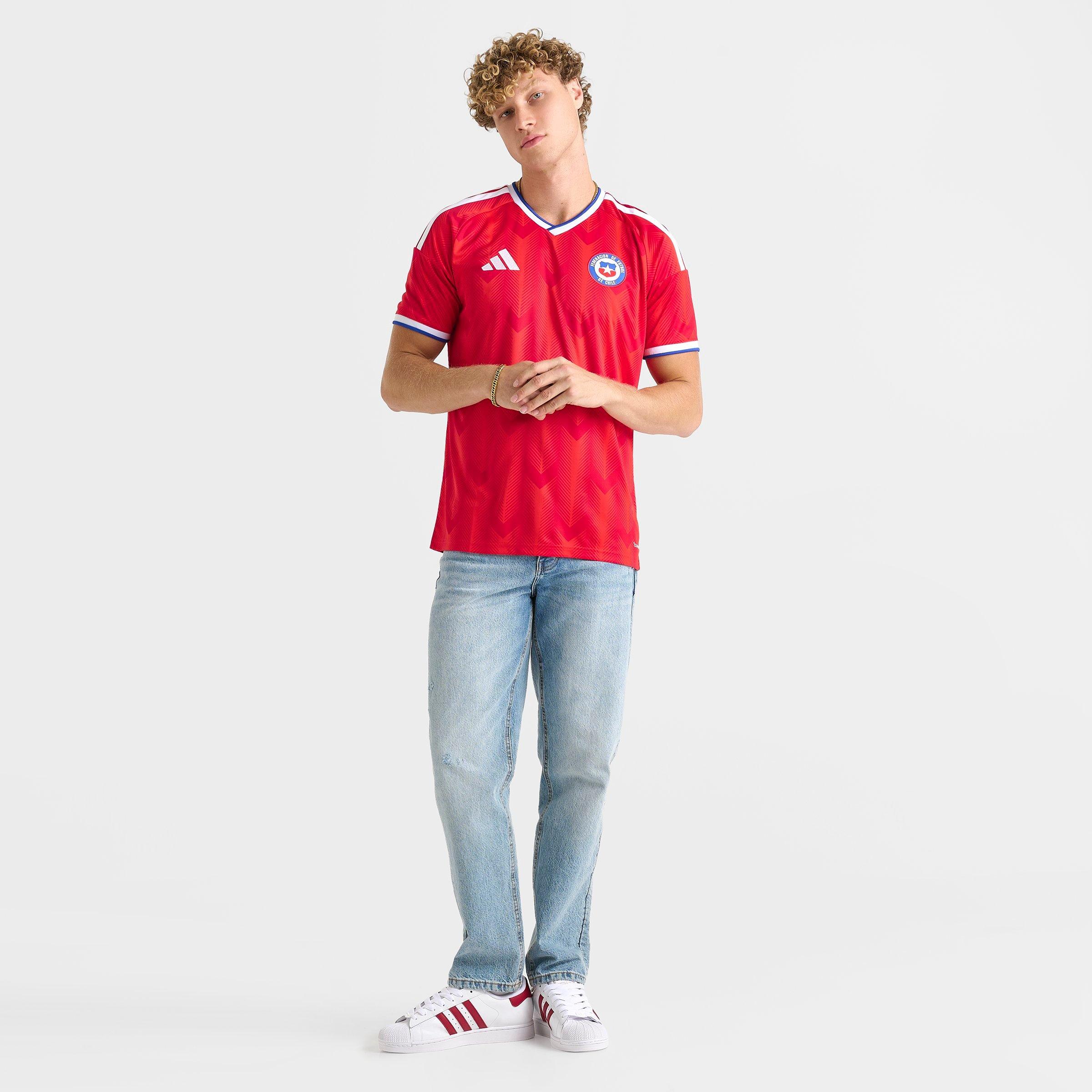 Men's adidas Chile Home Replica Soccer Jersey