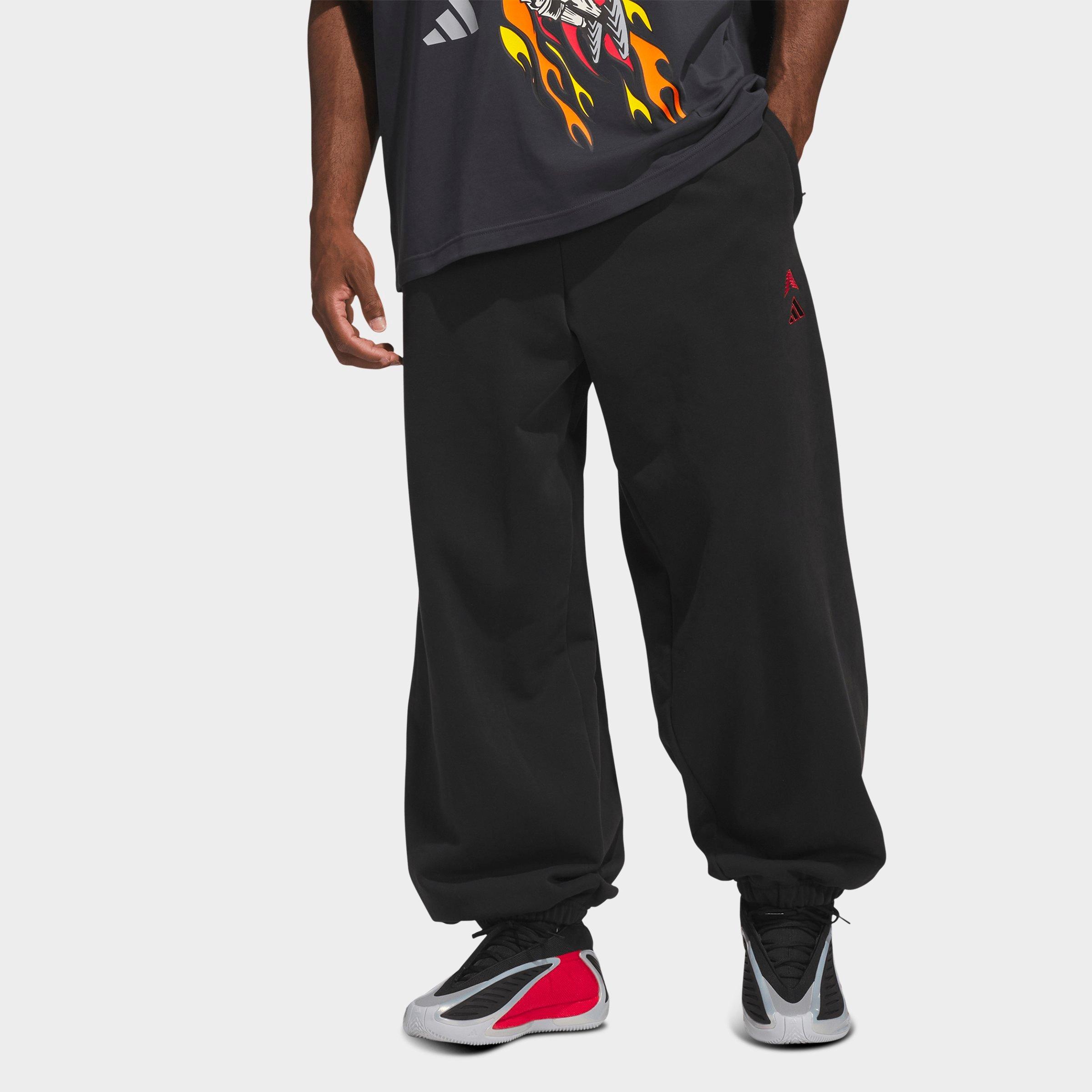 Men's adidas Anthony Edwards Foundation Fleece Jogger Pants