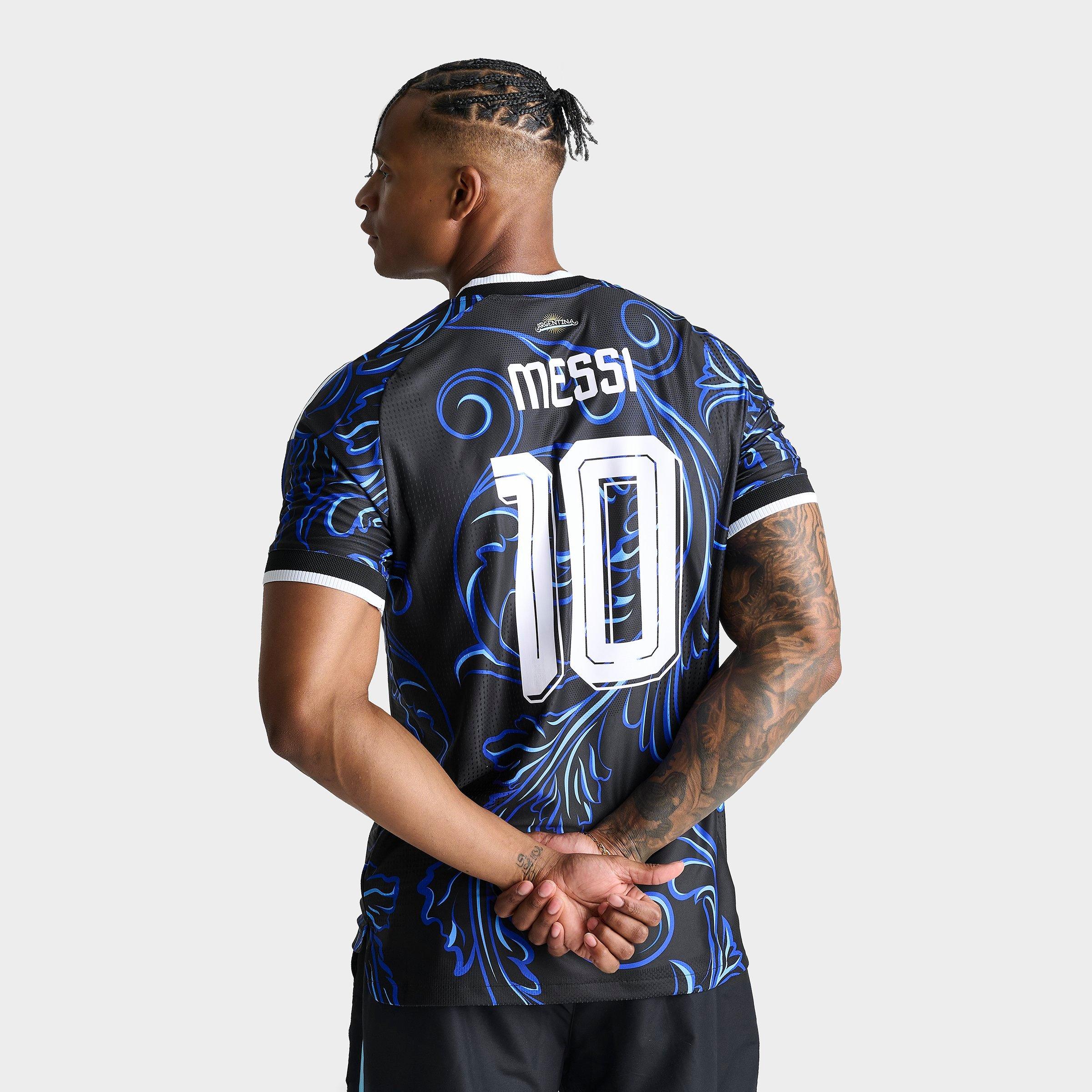 Men's adidas Argentina Lionel Messi 2026 Away Authentic Soccer Jersey