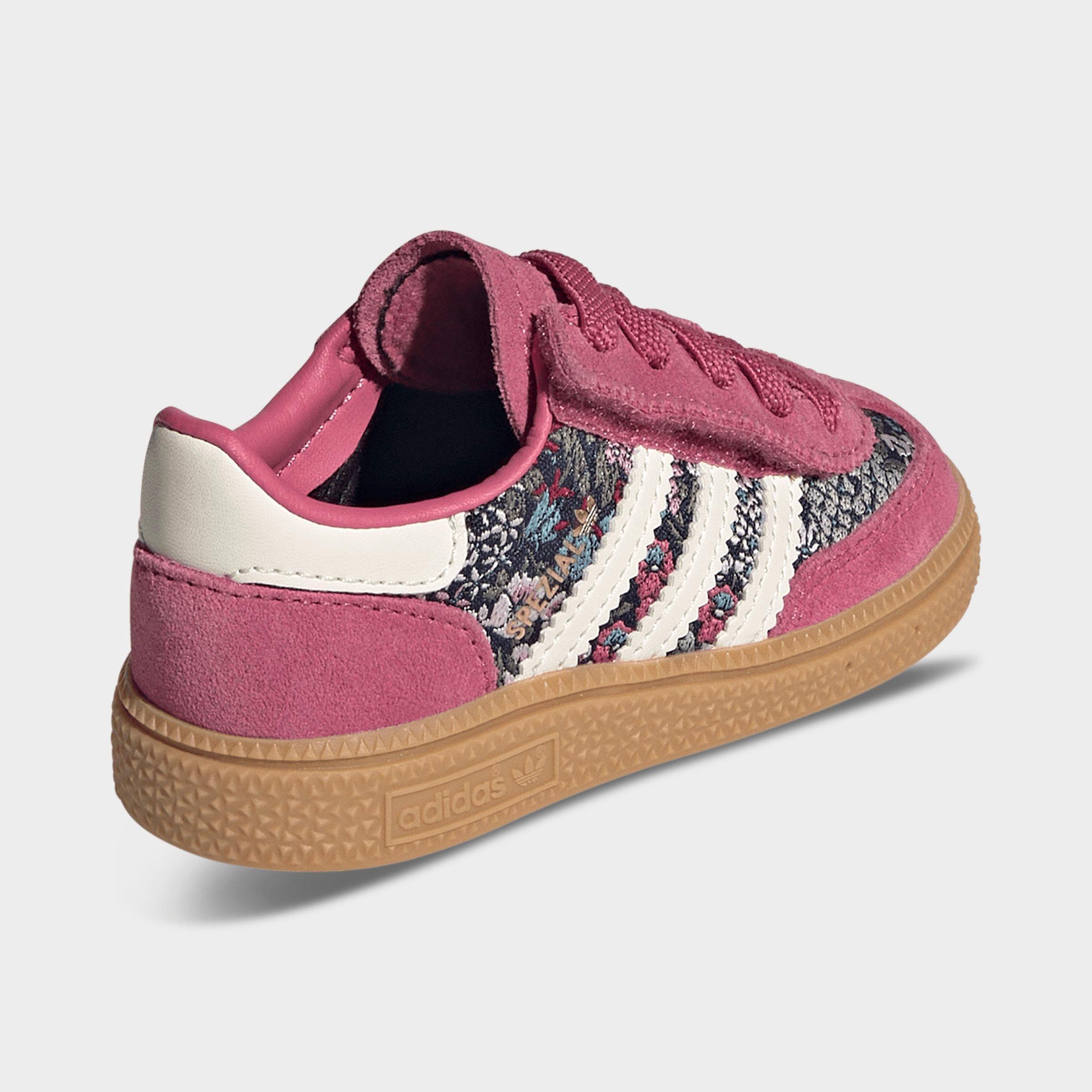 Girls' Toddler adidas Originals Handball Spezial Comfort Closure Stretch Lace Casual Shoes