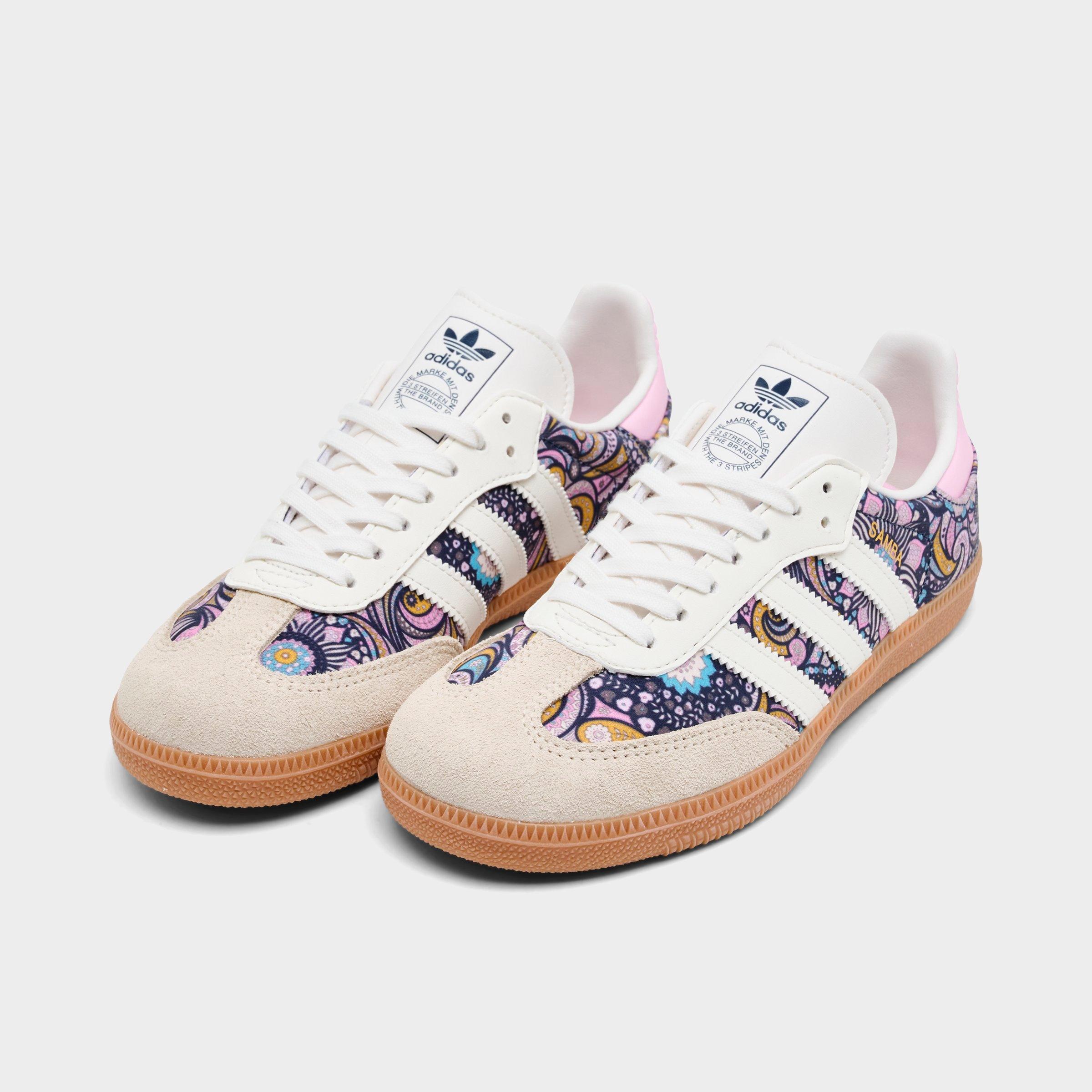 Girls' Little Kids' adidas Originals x Liberty London Samba OG Casual Shoes