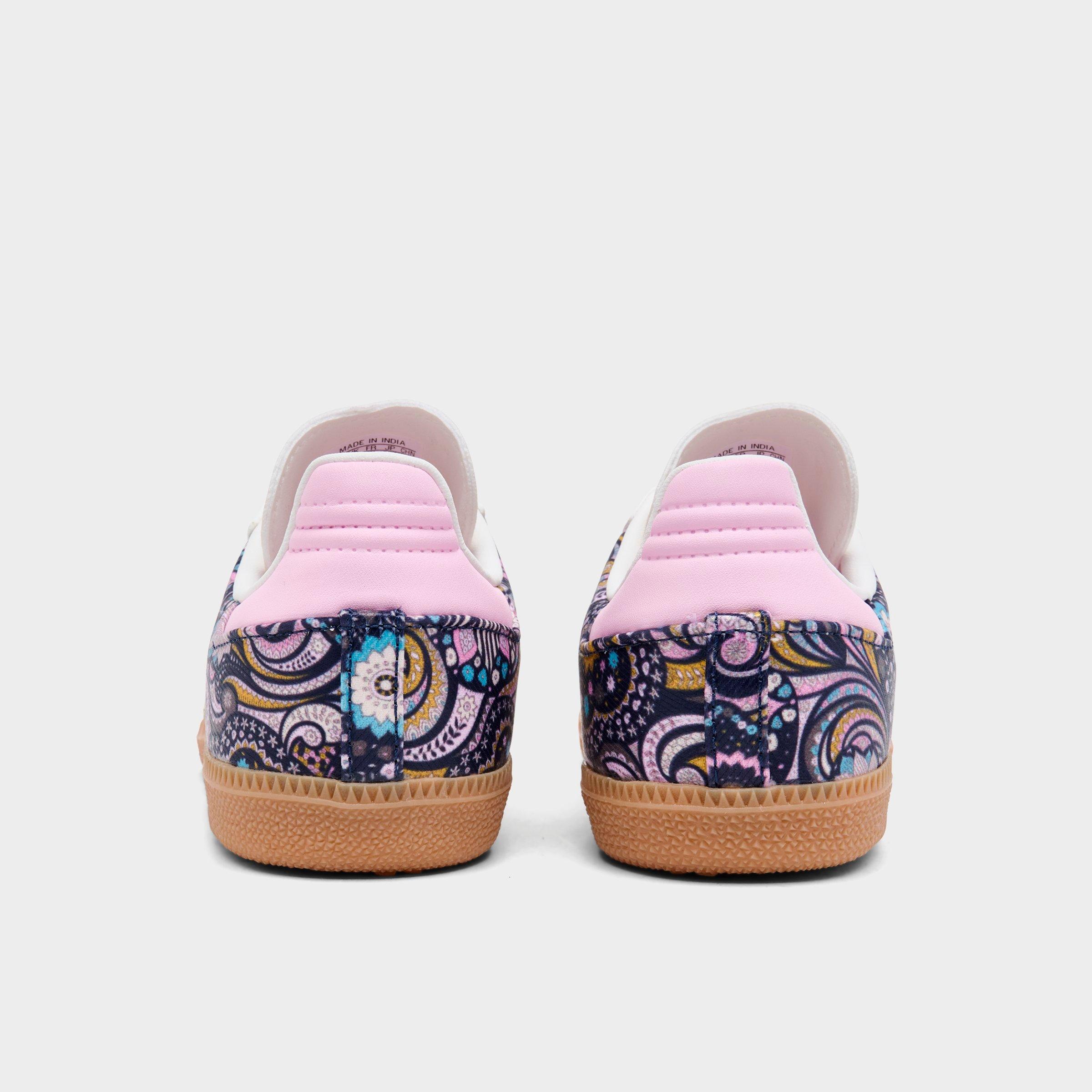 Girls' Little Kids' adidas Originals x Liberty London Samba OG Casual Shoes