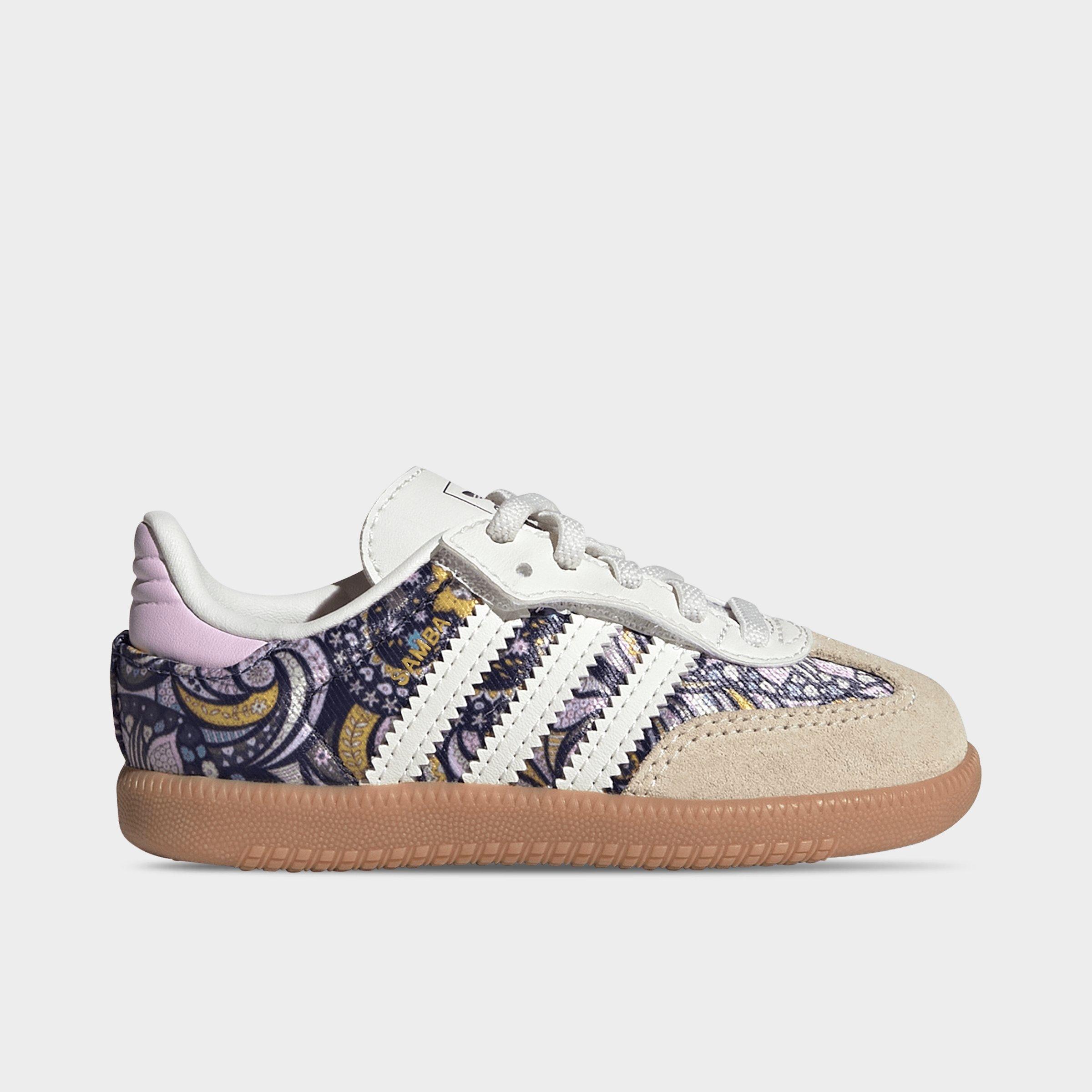 Girls' Toddler adidas Originals x Liberty London Samba OG Comfort Closure Stretch Lace Casual Shoes