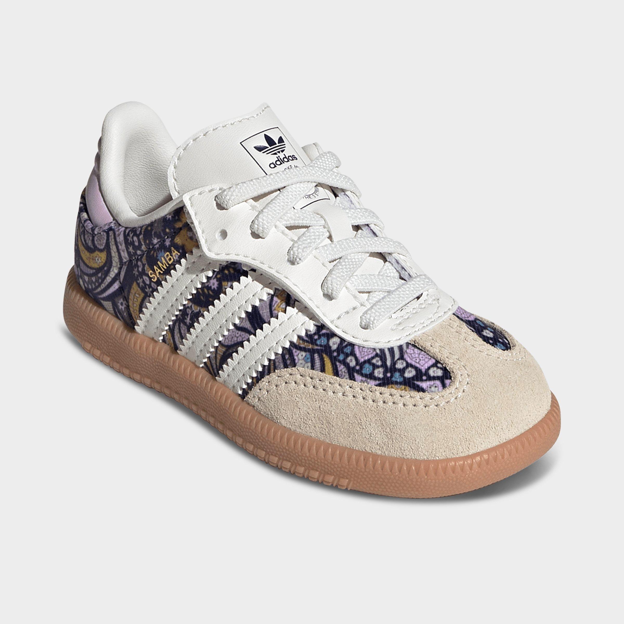 Girls' Toddler adidas Originals x Liberty London Samba OG Comfort Closure Stretch Lace Casual Shoes