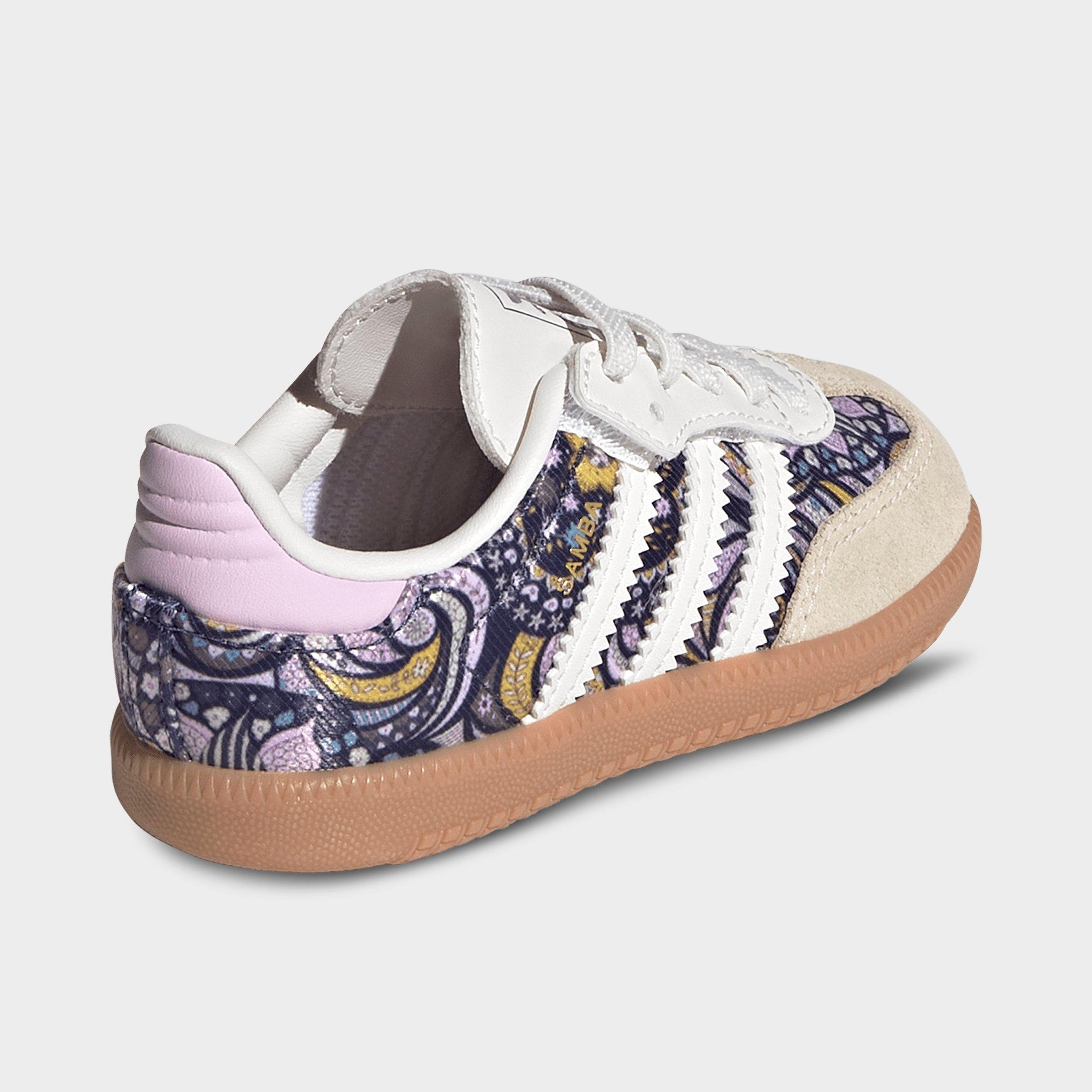 Girls' Toddler adidas Originals x Liberty London Samba OG Comfort Closure Stretch Lace Casual Shoes