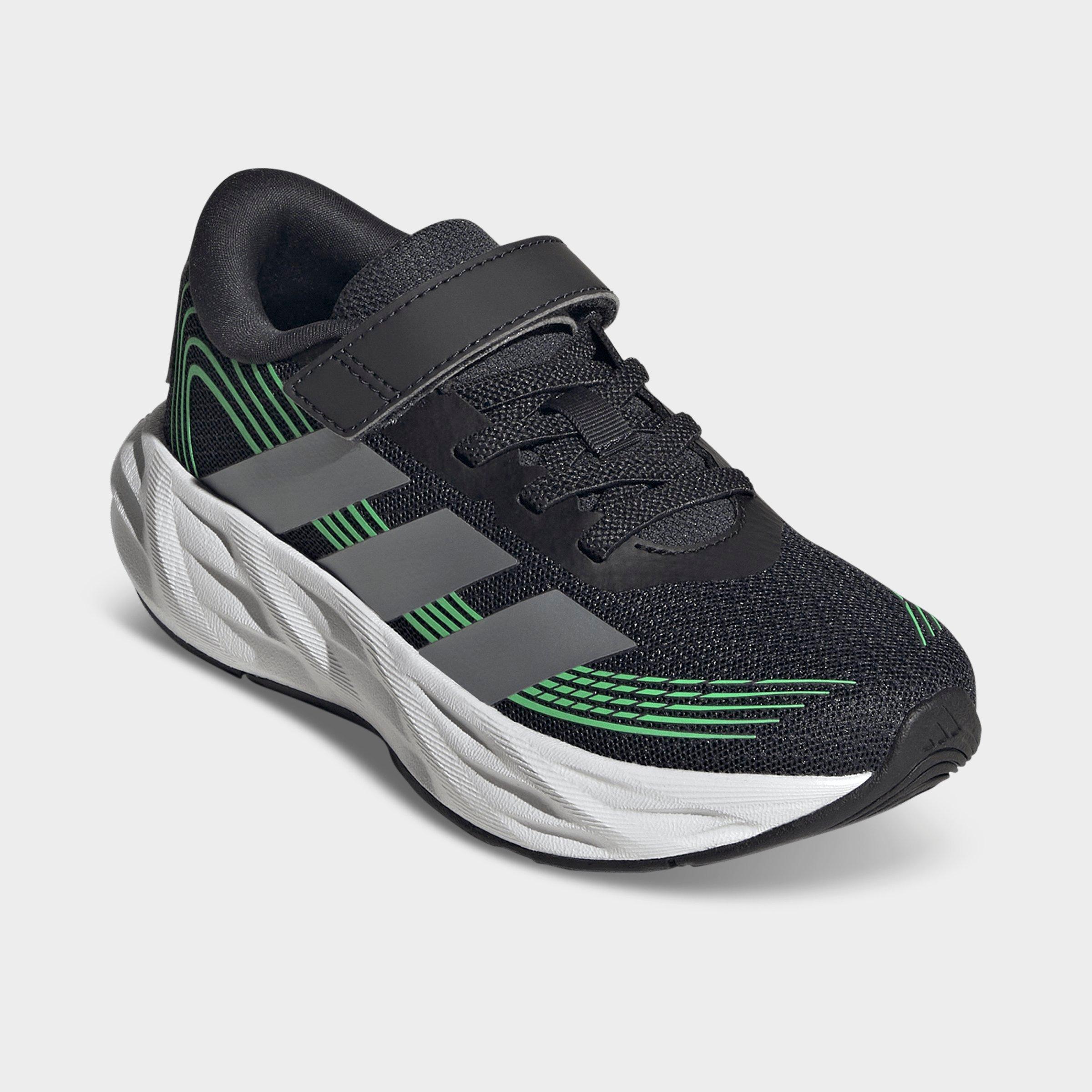 Little Kids' adidas Galaxy 8 Hook-And-Loop Stretch Lace Running Shoes