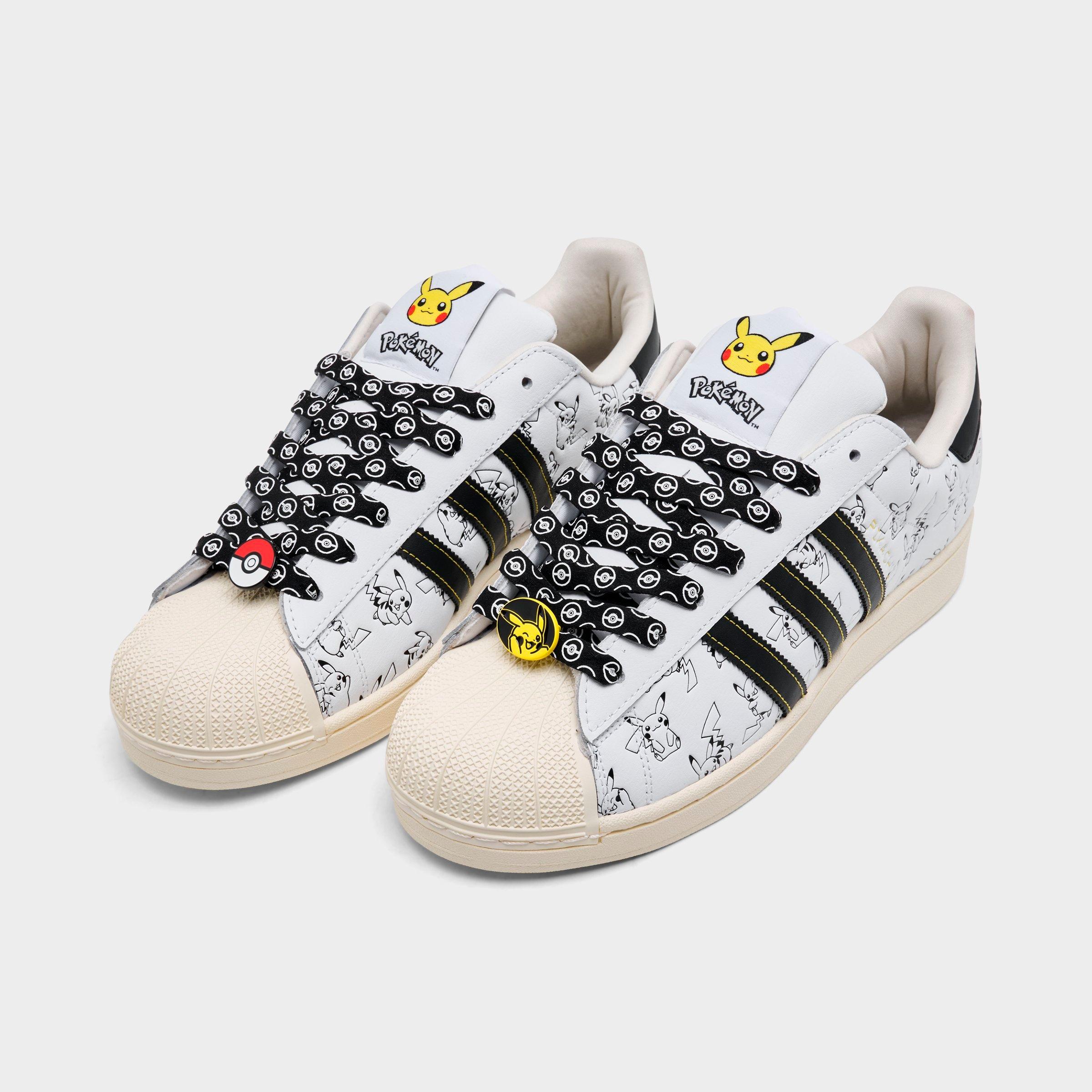 Men's adidas Originals x Pokémon Superstar II Pikachu Casual Shoes