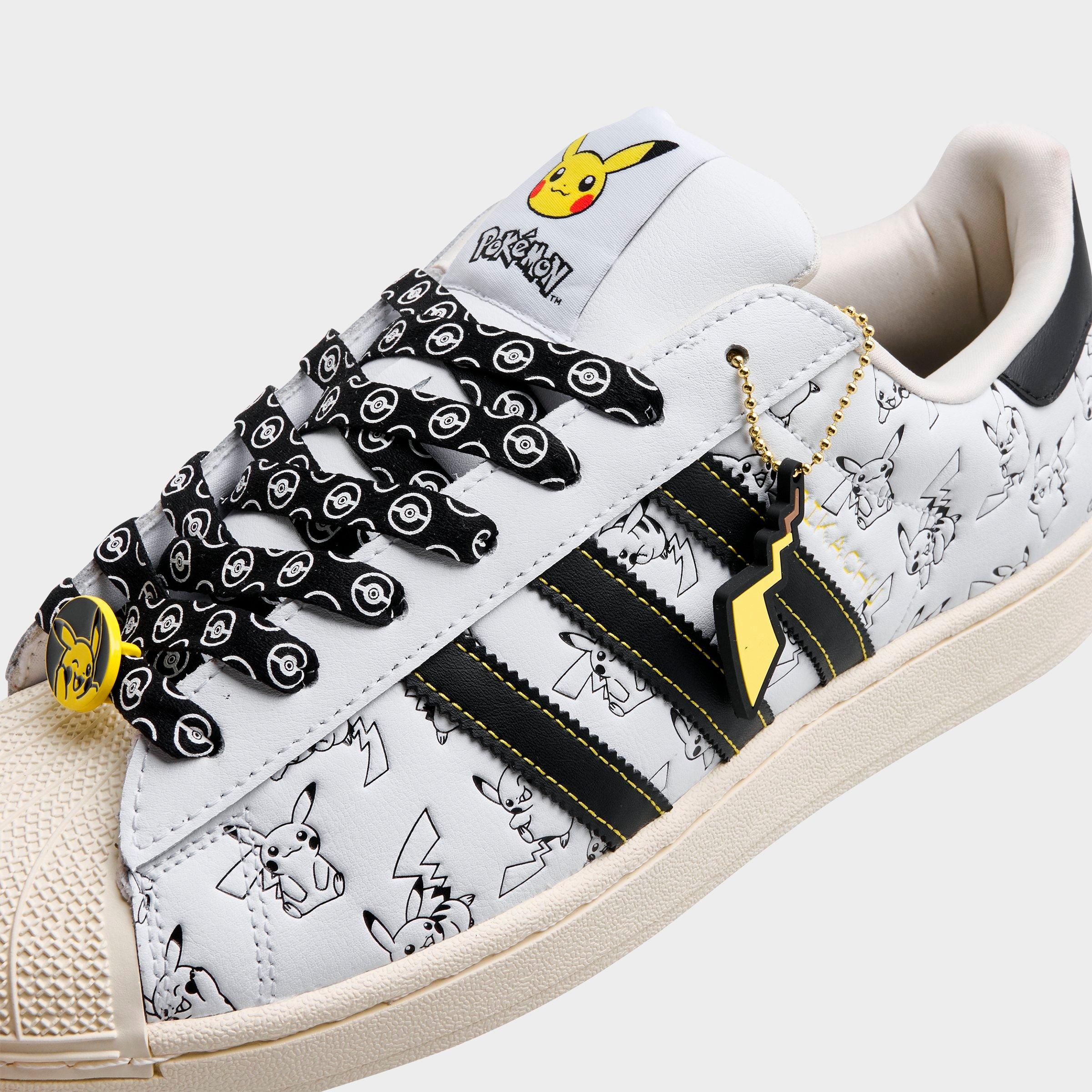 Men's adidas Originals x Pokémon Superstar II Pikachu Casual Shoes