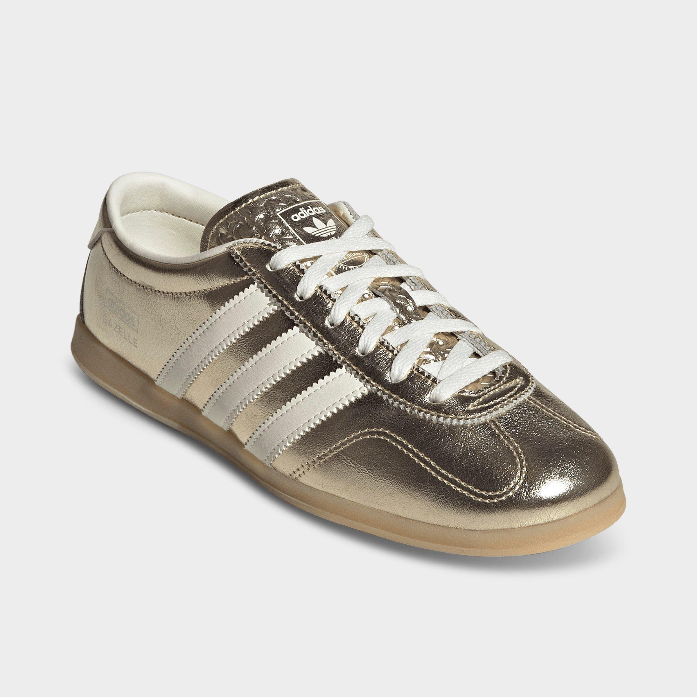 Women's adidas Originals Gazelle Lo Pro Metallic Leather Casual Shoes