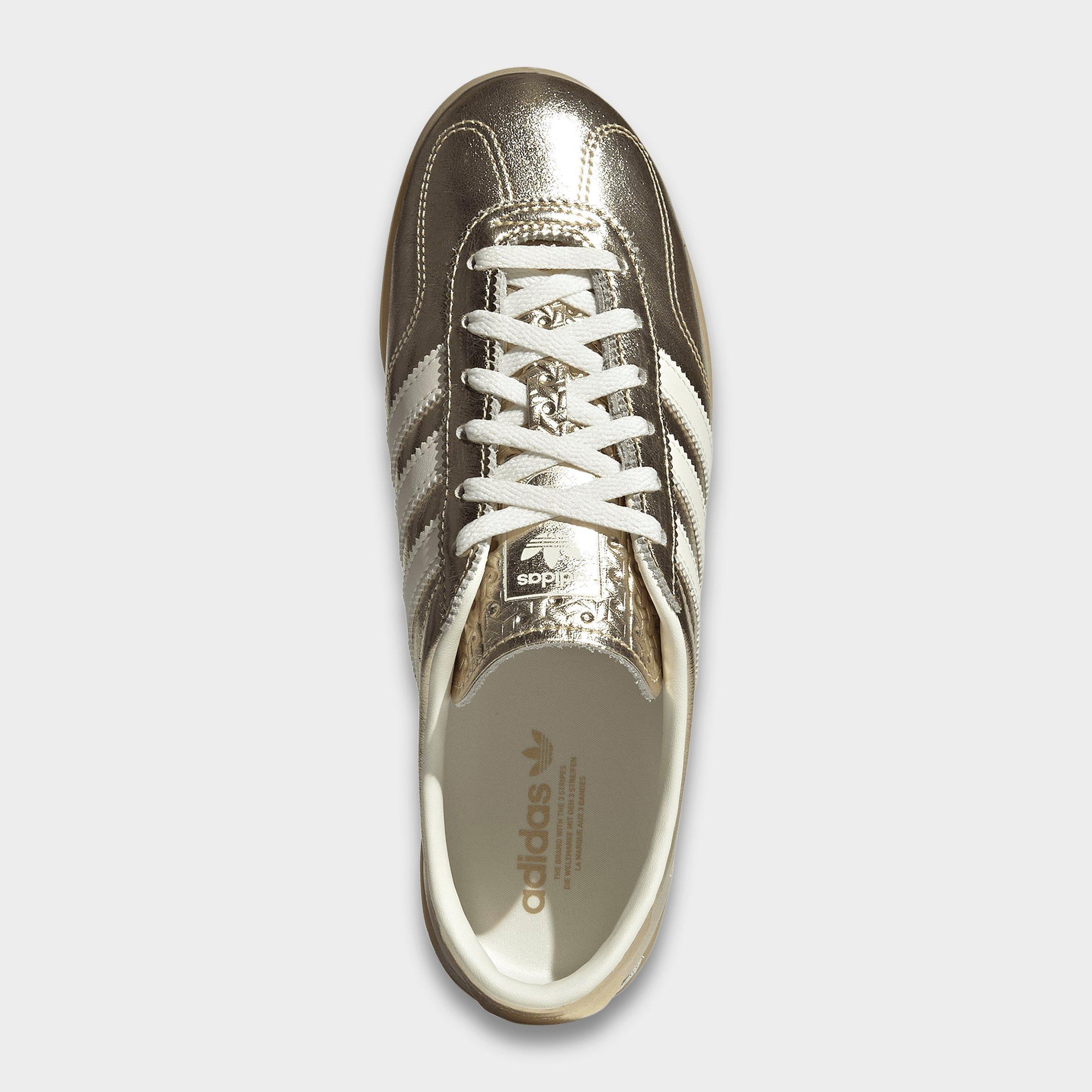 Women's adidas Originals Gazelle Lo Pro Metallic Leather Casual Shoes