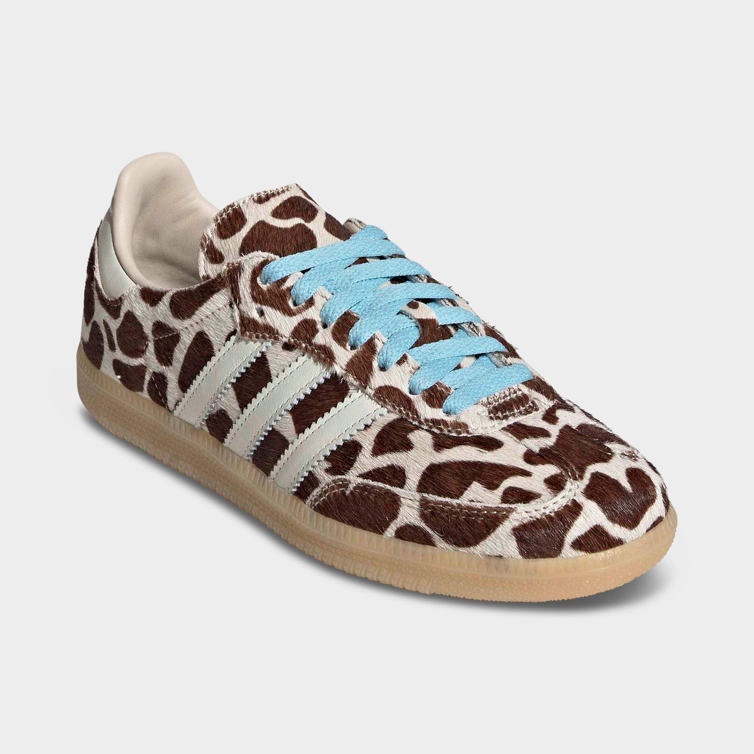 Women's adidas Originals Samba OG Cow Print Casual Shoes