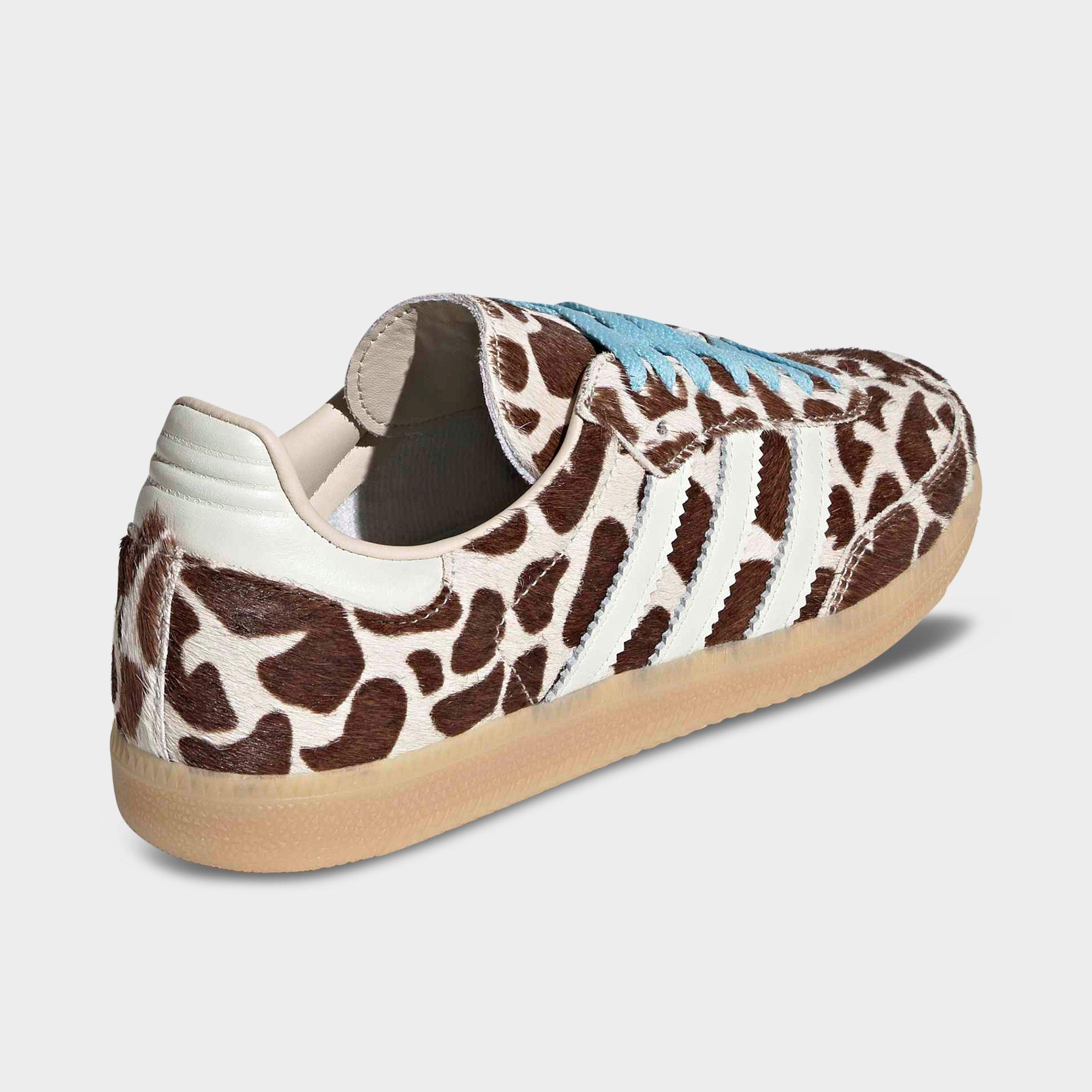 Women's adidas Originals Samba OG Cow Print Casual Shoes