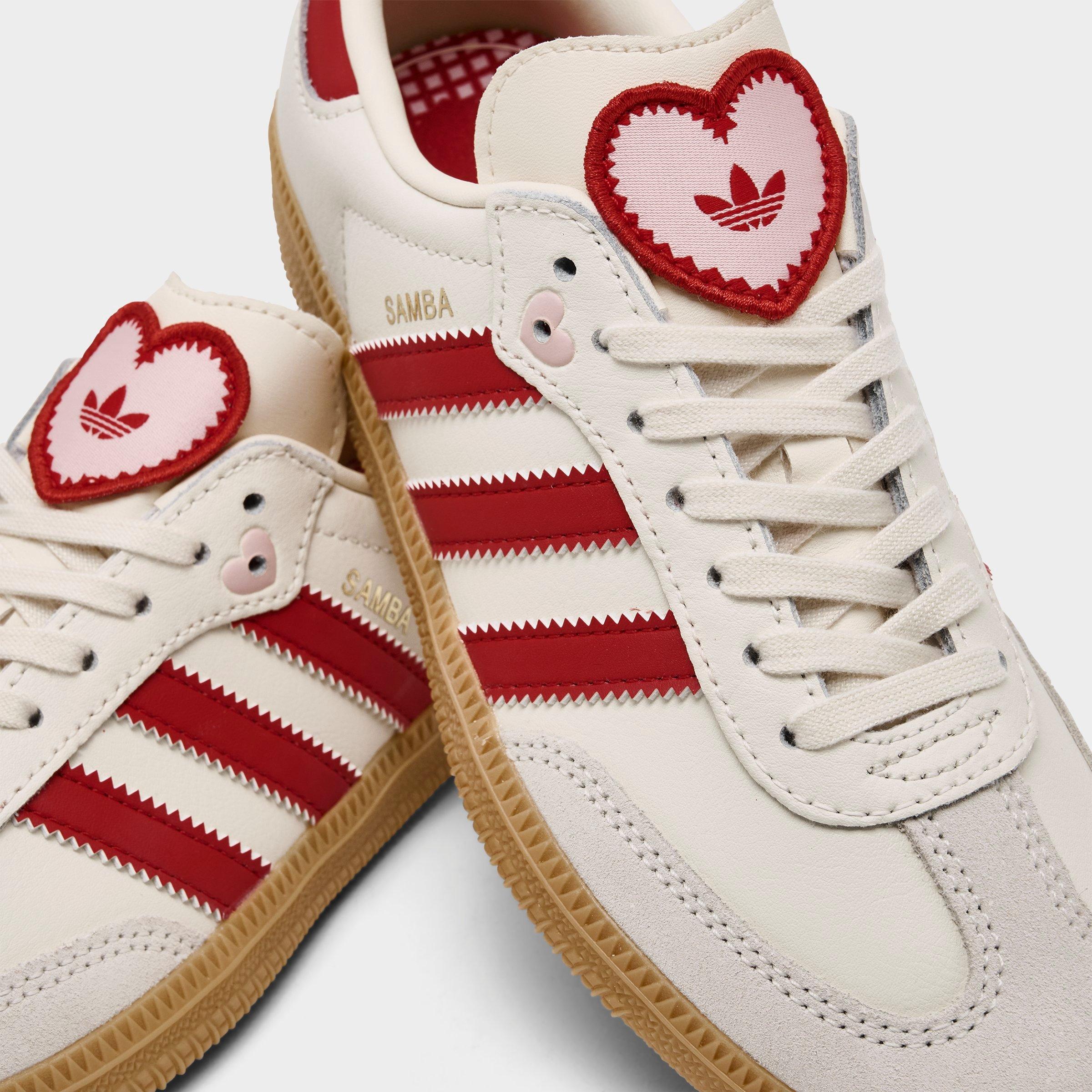 Girls' Little Kids' adidas Originals Samba OG Valentine's Day Casual Shoes