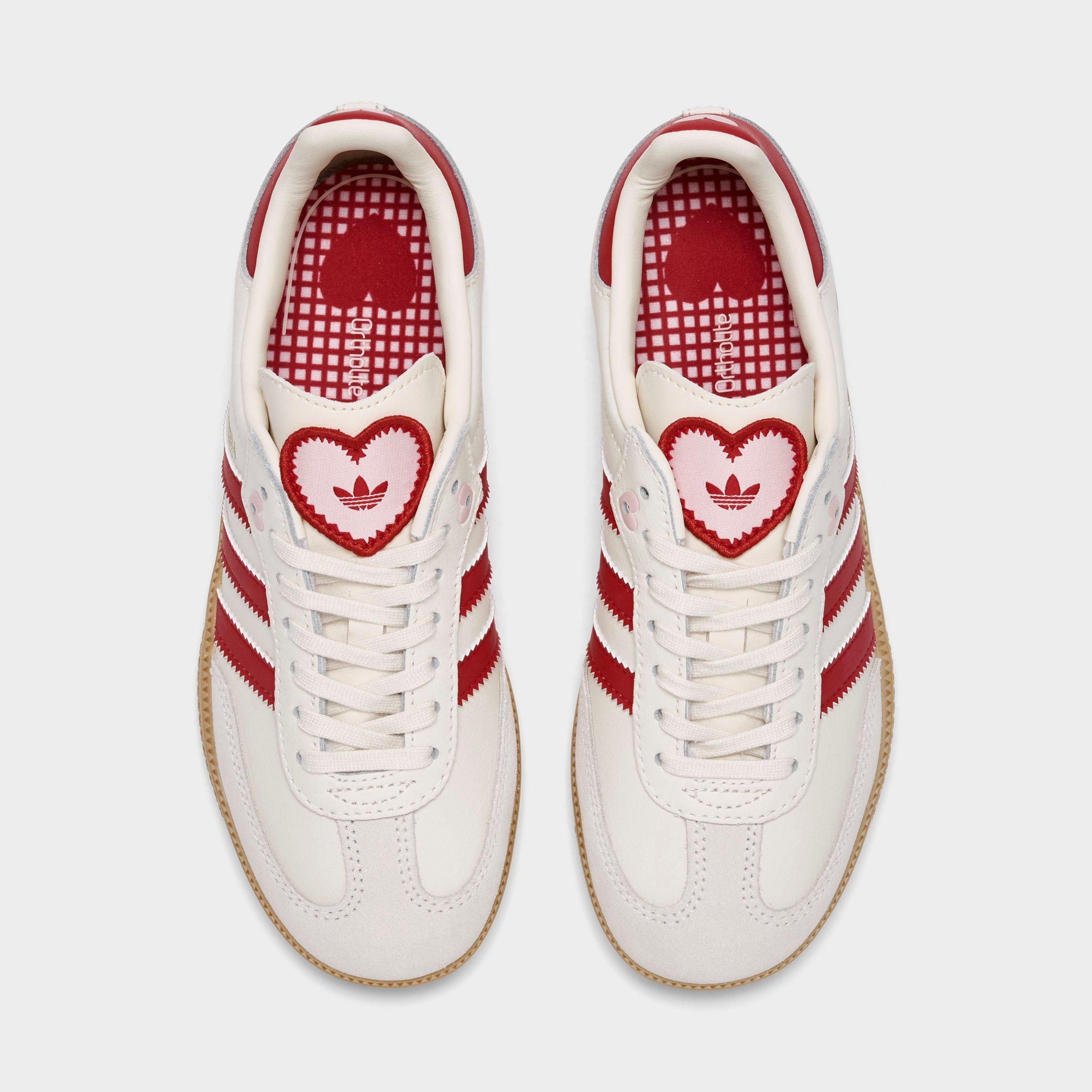 Girls' Little Kids' adidas Originals Samba OG Valentine's Day Casual Shoes