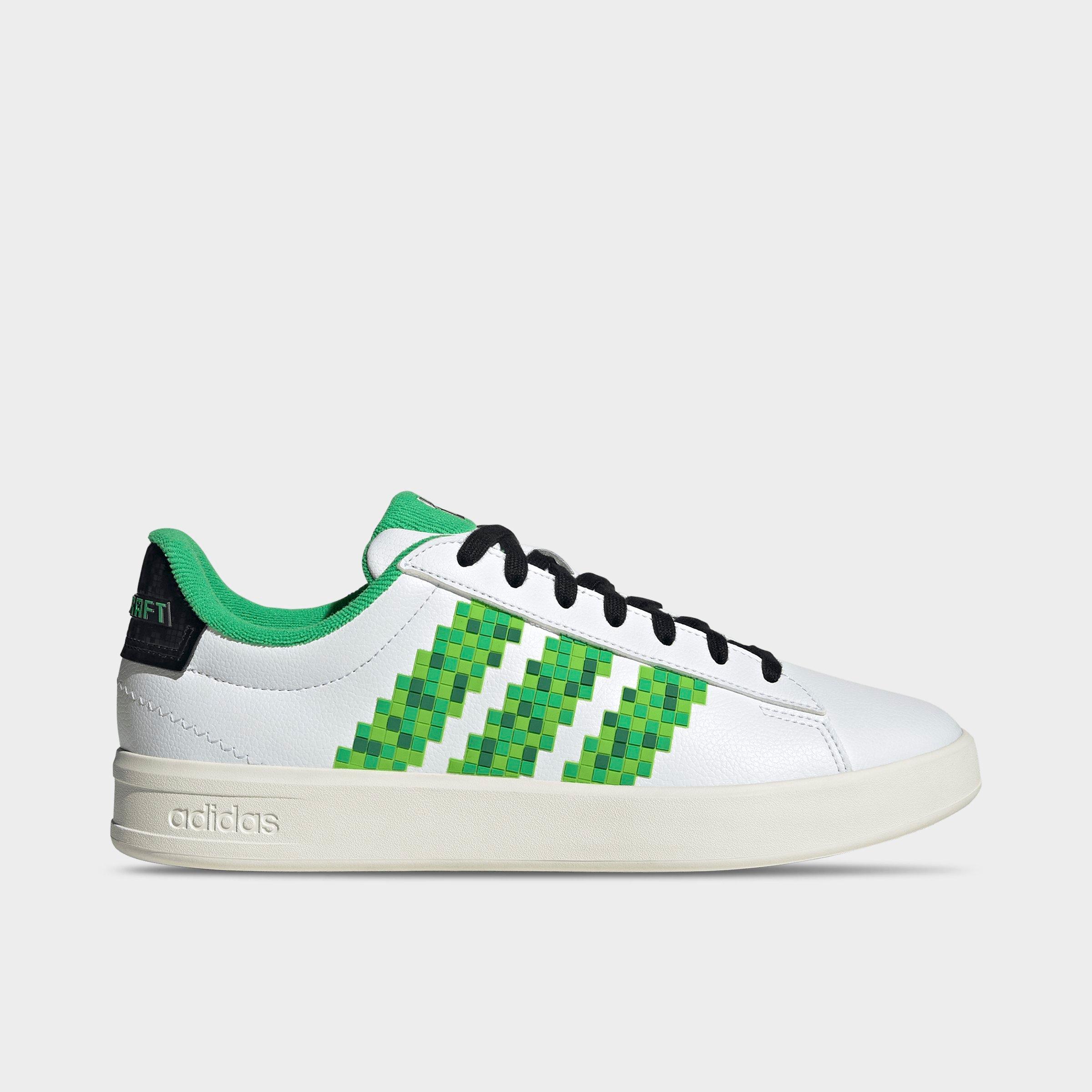 Men's adidas x Minecraft Grand Court 3.0 Casual Shoes