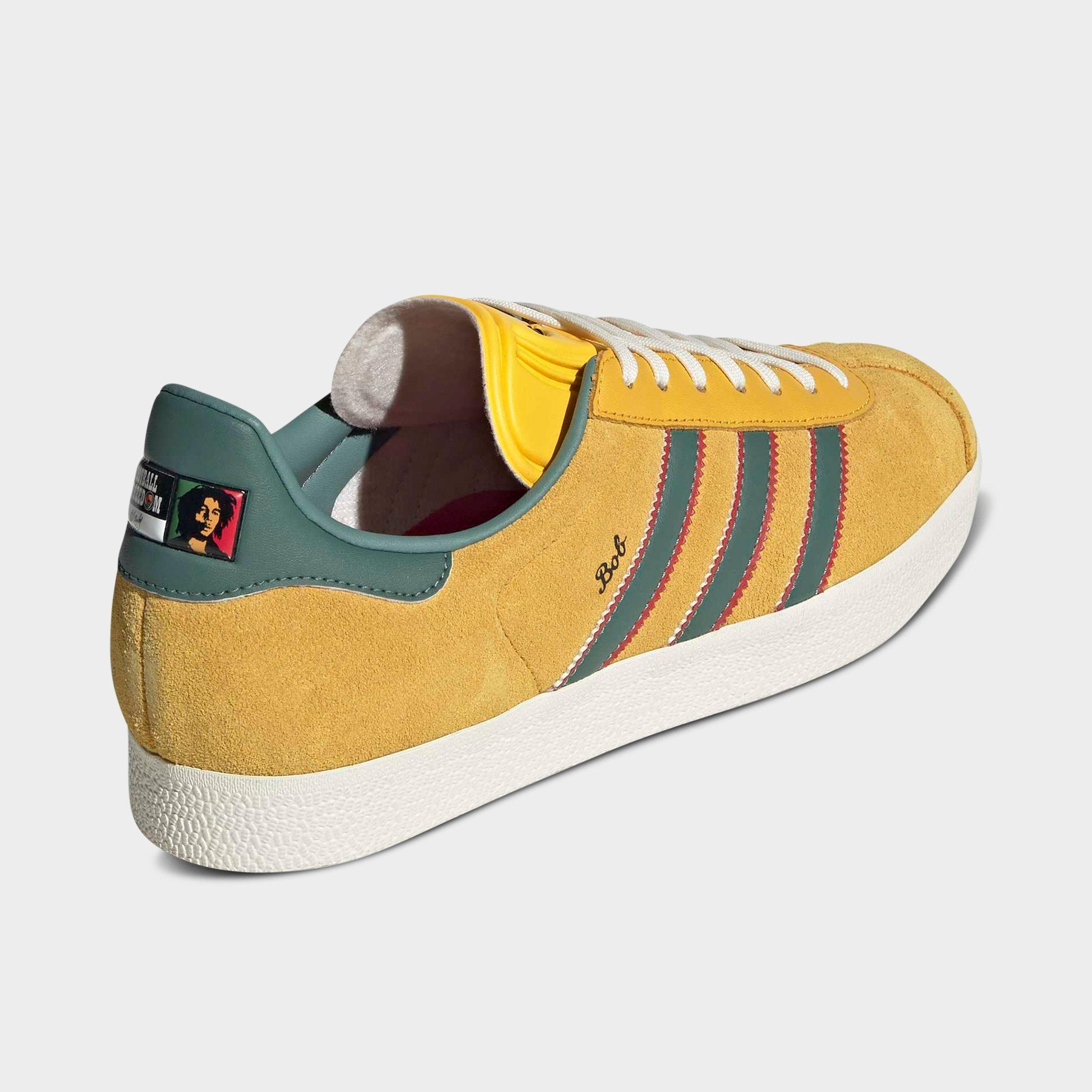 Men's adidas Originals x Bob Marley Gazelle Indoor Casual Shoes