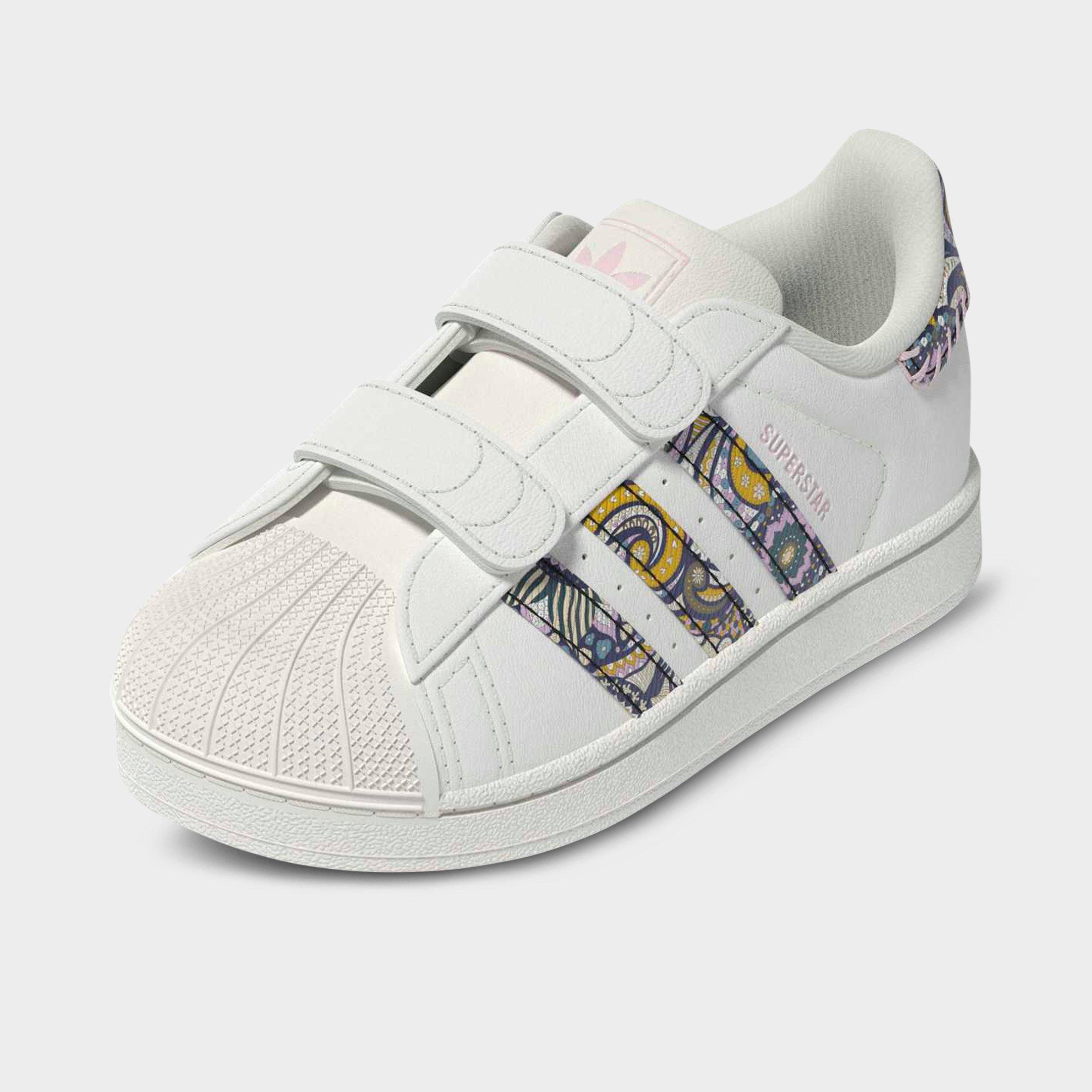 Girls' Toddler adidas Originals x Liberty London Superstar II Comfort Closure Casual Shoes
