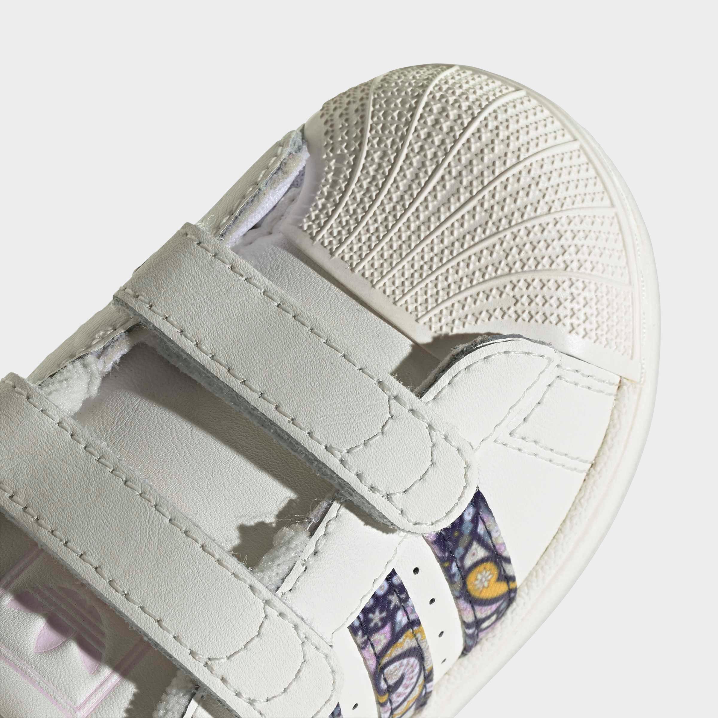 Girls' Toddler adidas Originals x Liberty London Superstar II Comfort Closure Casual Shoes