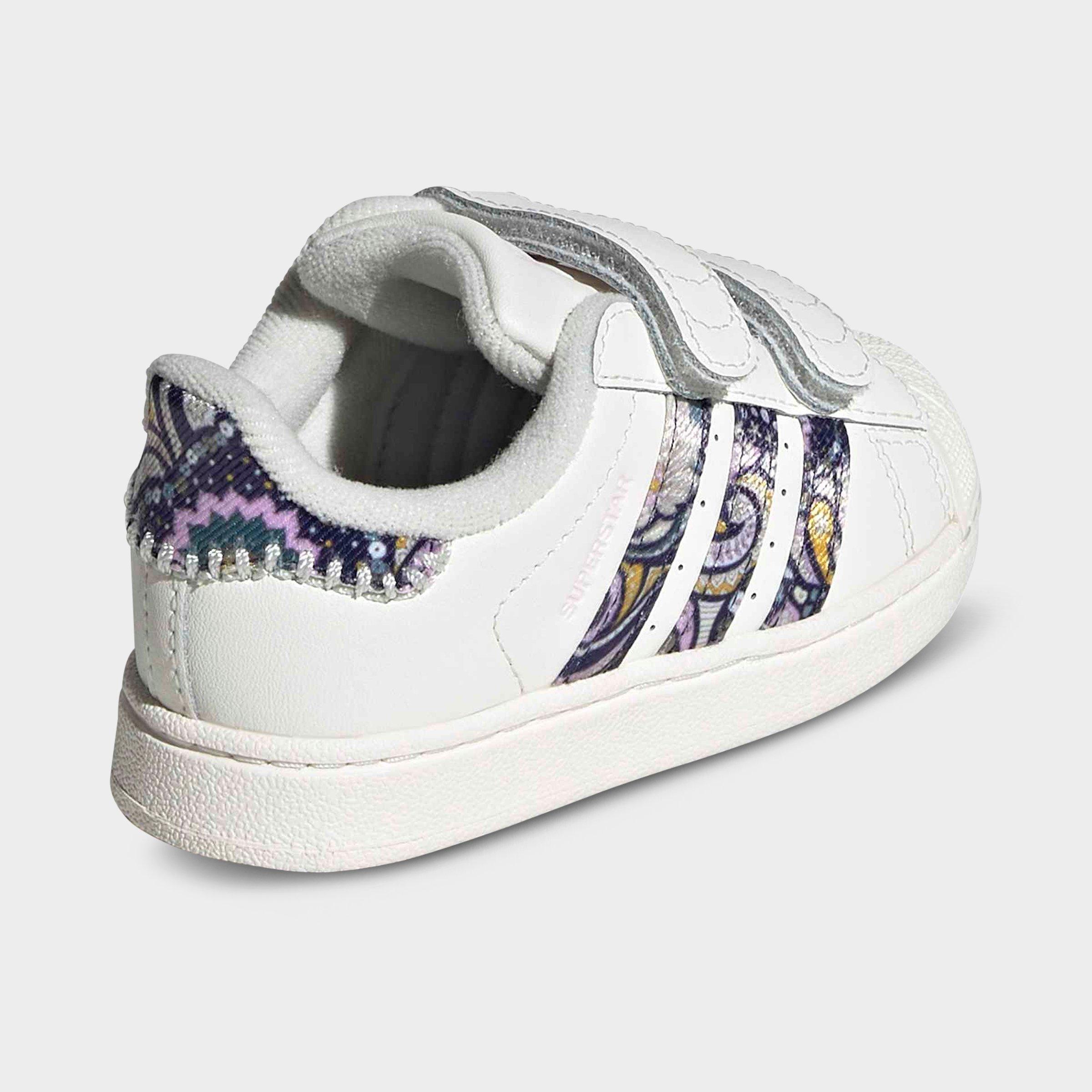 Girls' Toddler adidas Originals x Liberty London Superstar II Comfort Closure Casual Shoes