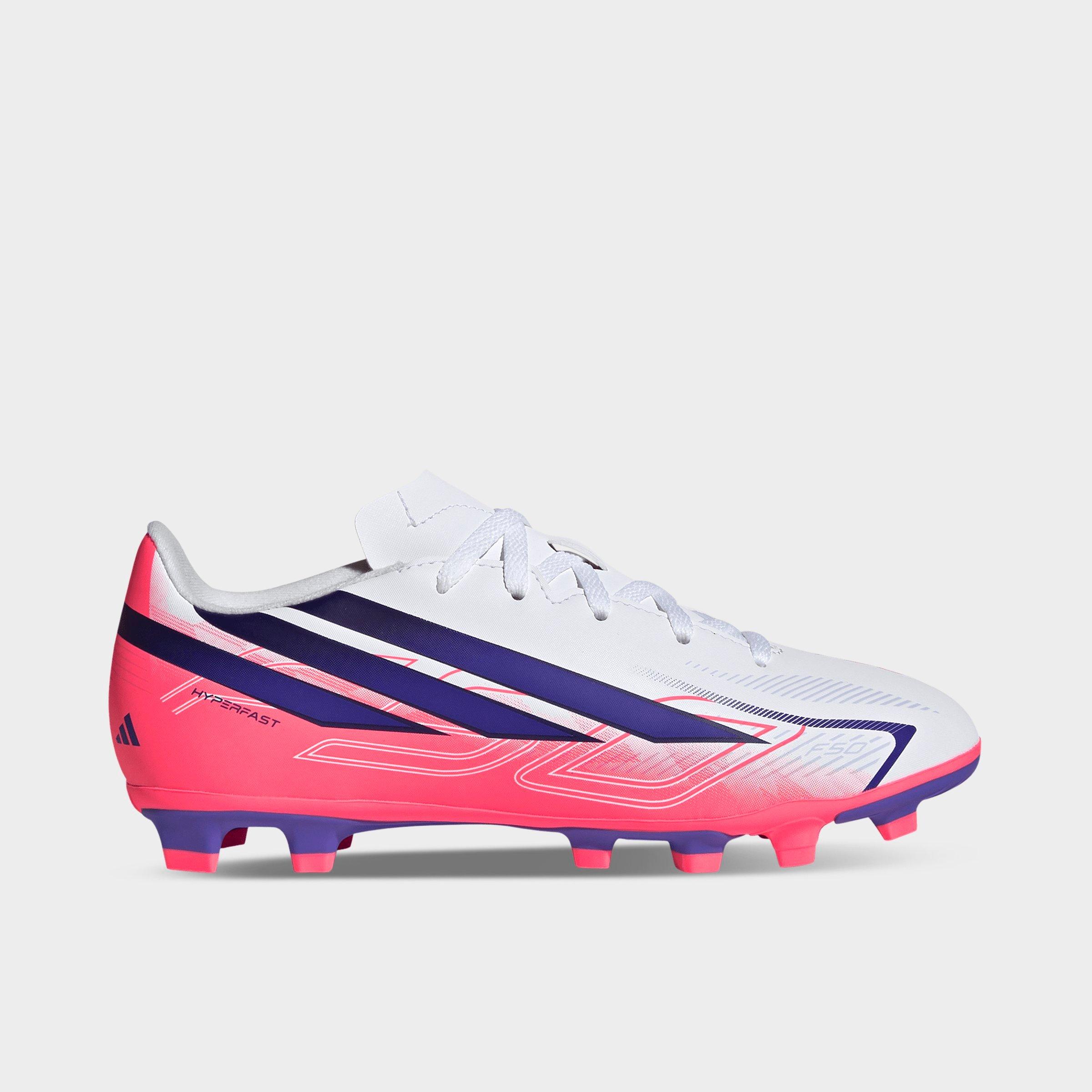 Big Kids' adidas F50 Hyperfast Club Firm Ground and Multi Soccer Cleats
