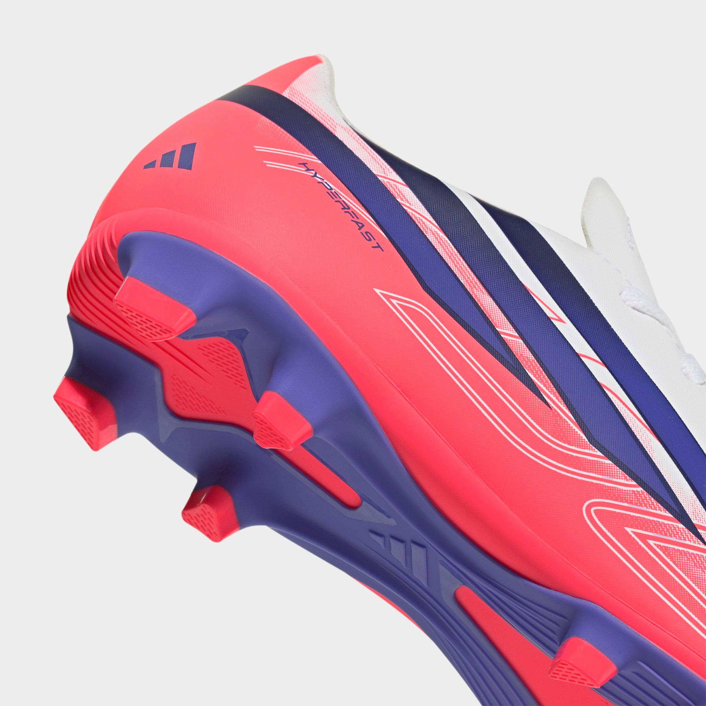 Big Kids' adidas F50 Hyperfast Club Firm Ground and Multi Soccer Cleats