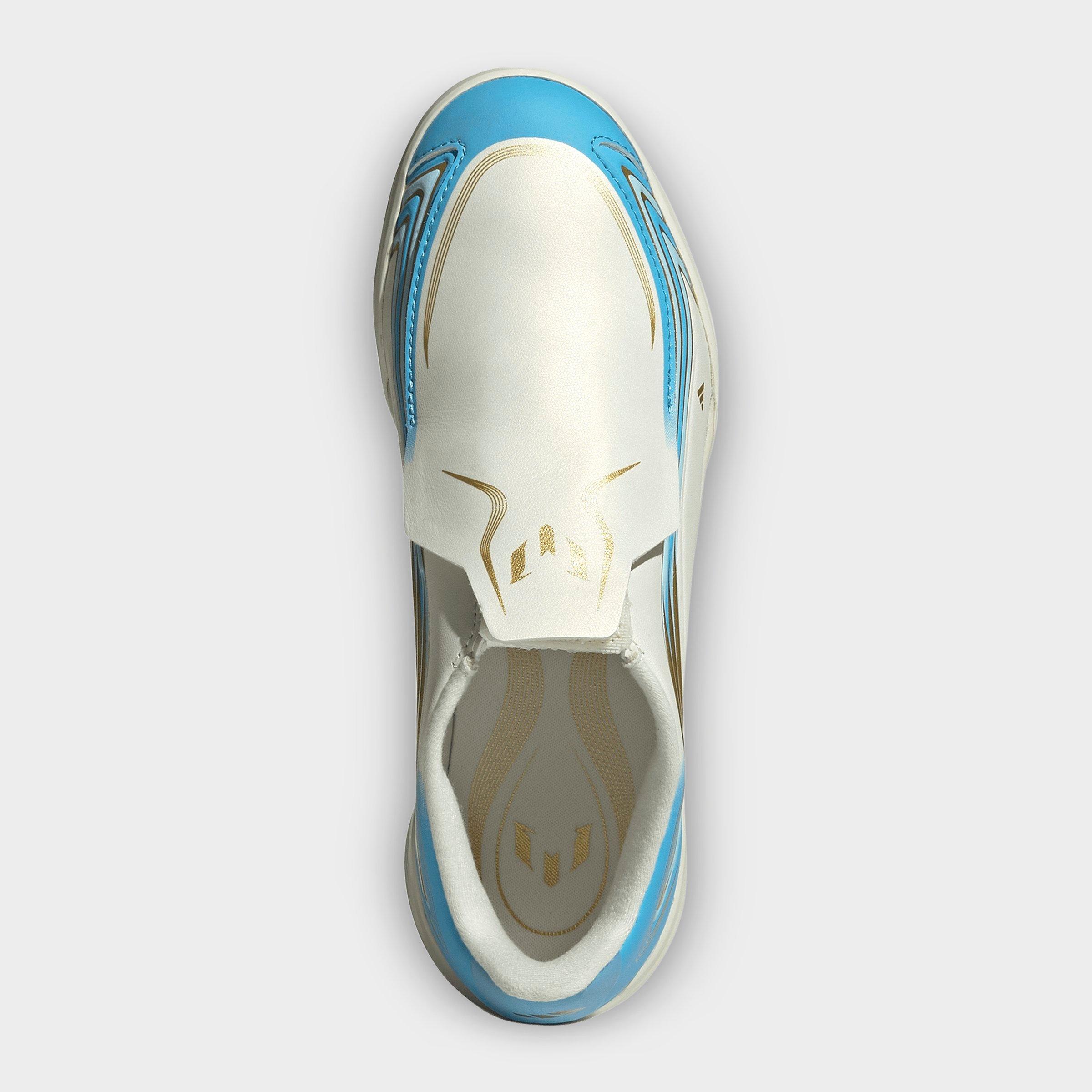 Big Kids' adidas F50 Messi League Laceless Turf Soccer Cleats