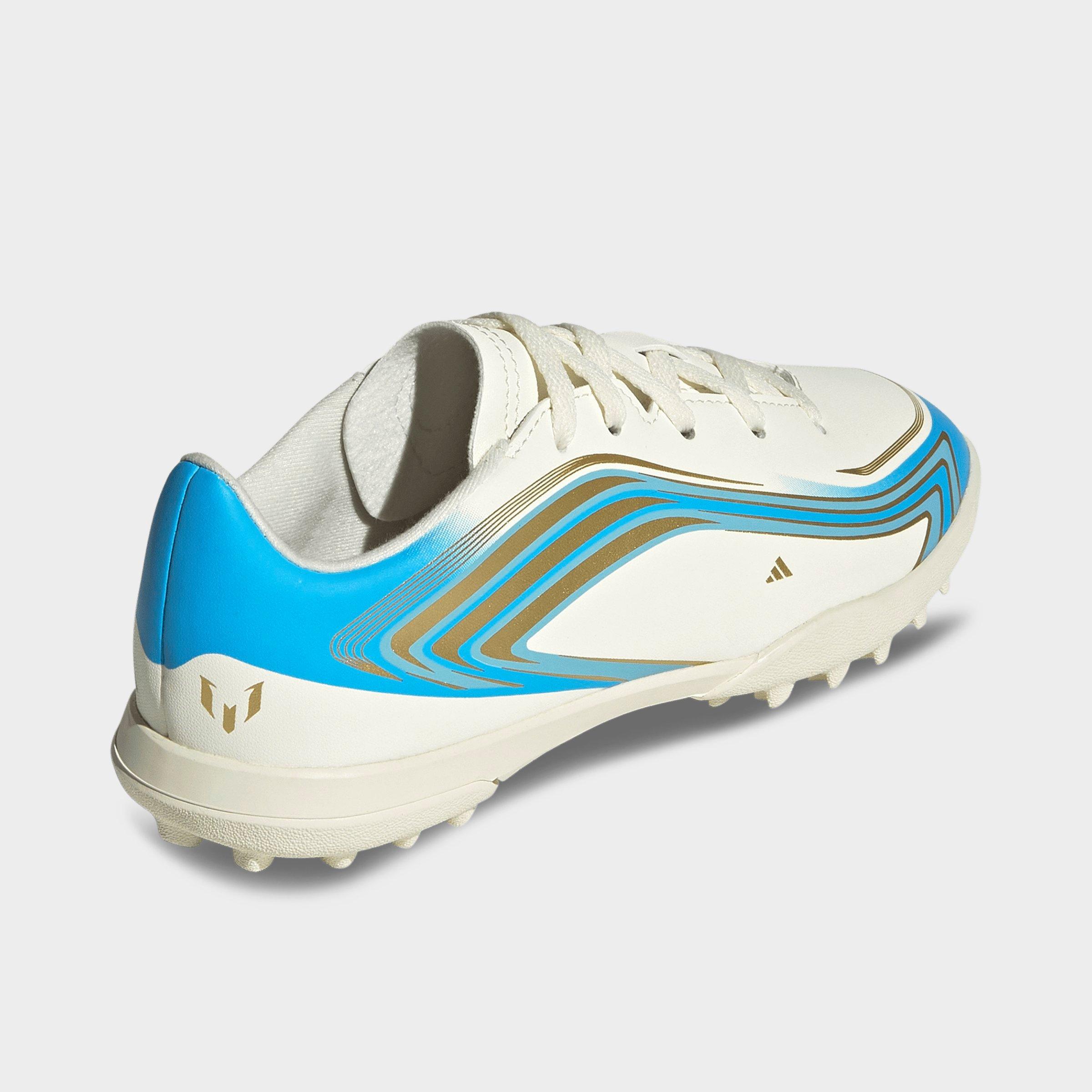 Big Kids' adidas F50 Messi Club Turf Soccer Cleats