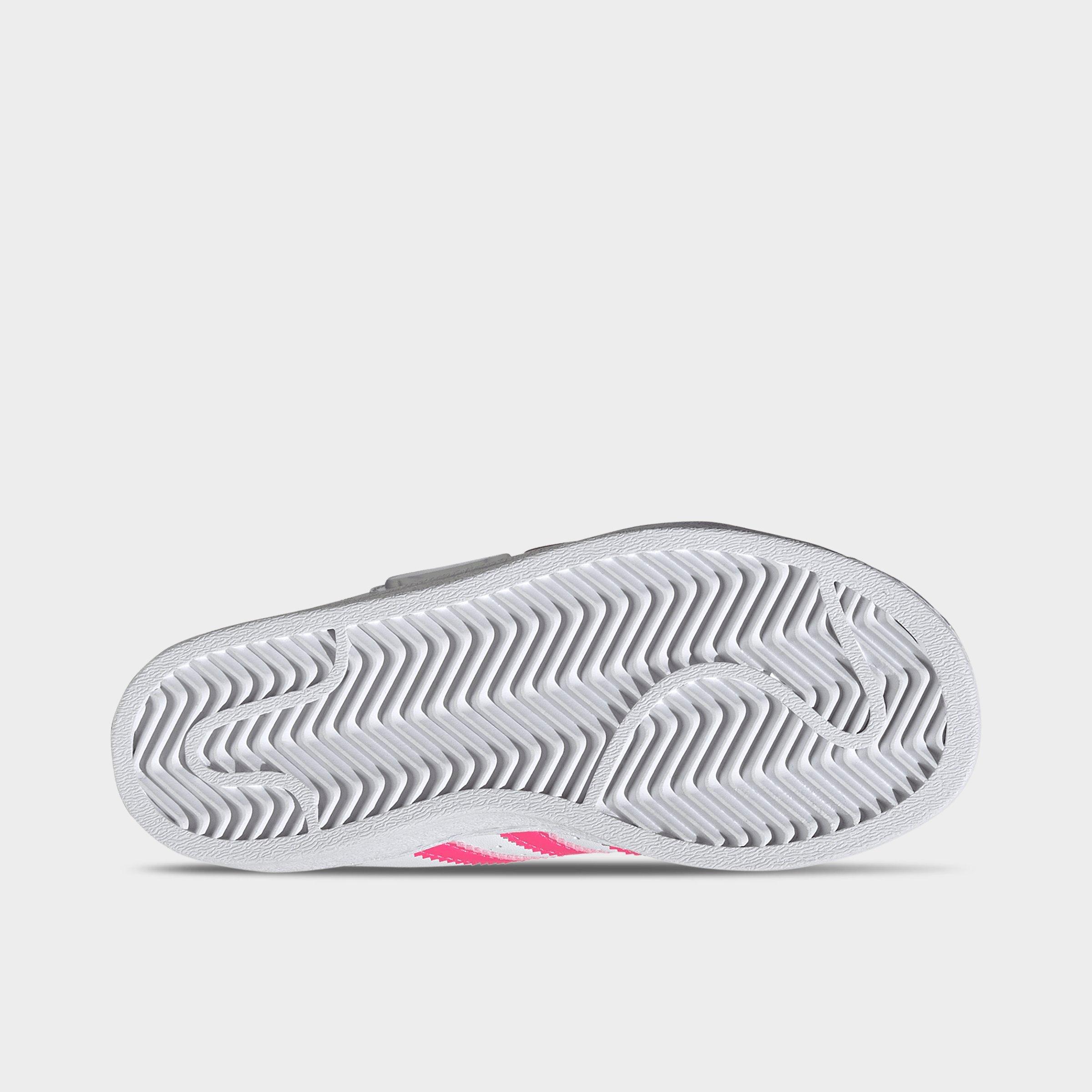 Girls' Little Kids' adidas Originals x Care Bears Superstar LED Lights Comfort Closure Casual Shoes