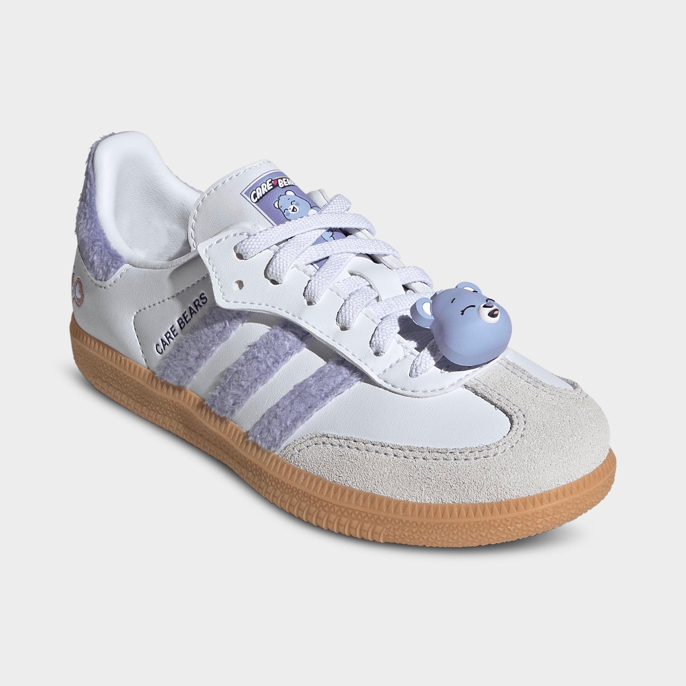 Girls' Little Kids' adidas Originals x Care Bears Samba OG Comfort Closure Stretch Lace Casual Shoes