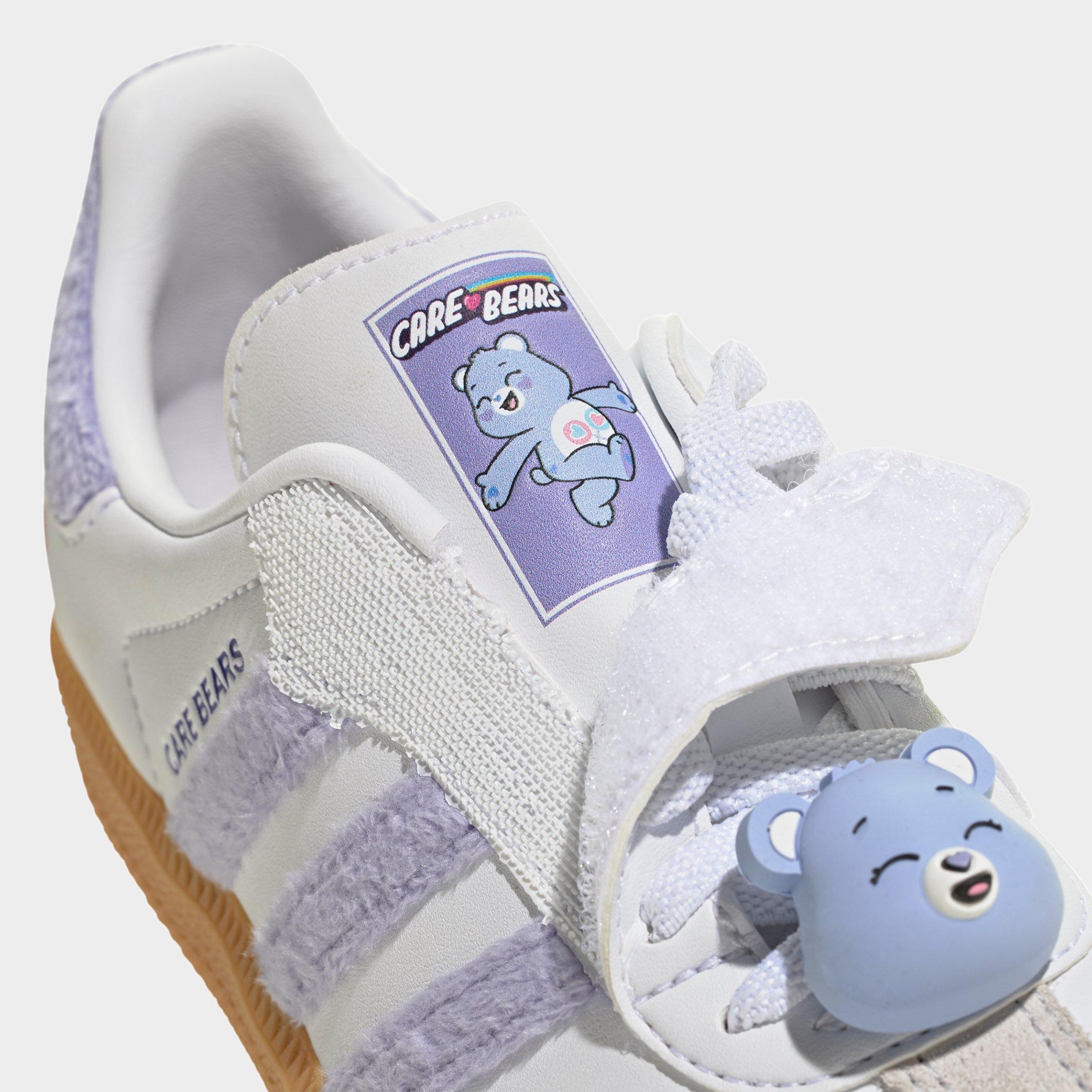 Girls' Little Kids' adidas Originals x Care Bears Samba OG Comfort Closure Stretch Lace Casual Shoes