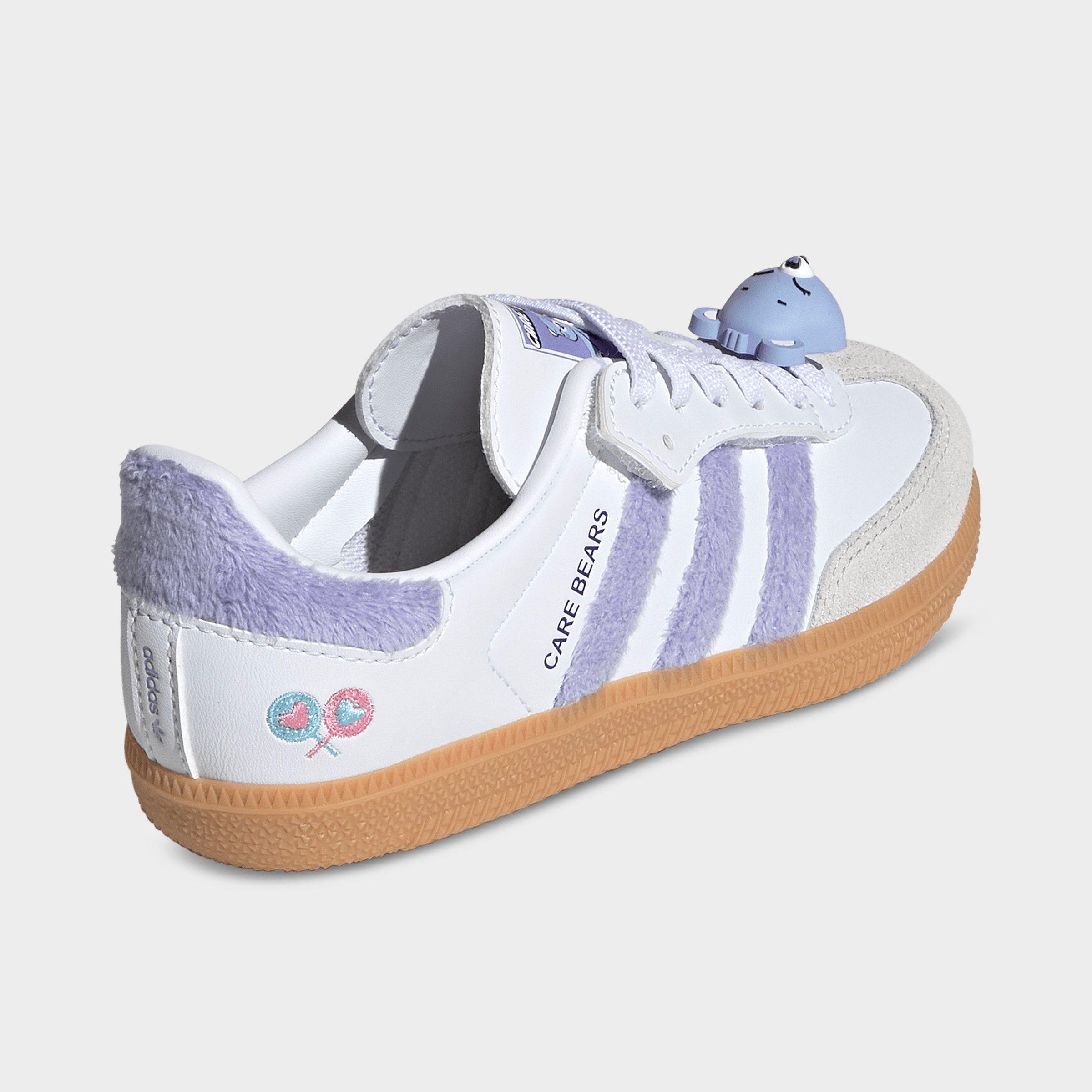Girls' Little Kids' adidas Originals x Care Bears Samba OG Comfort Closure Stretch Lace Casual Shoes