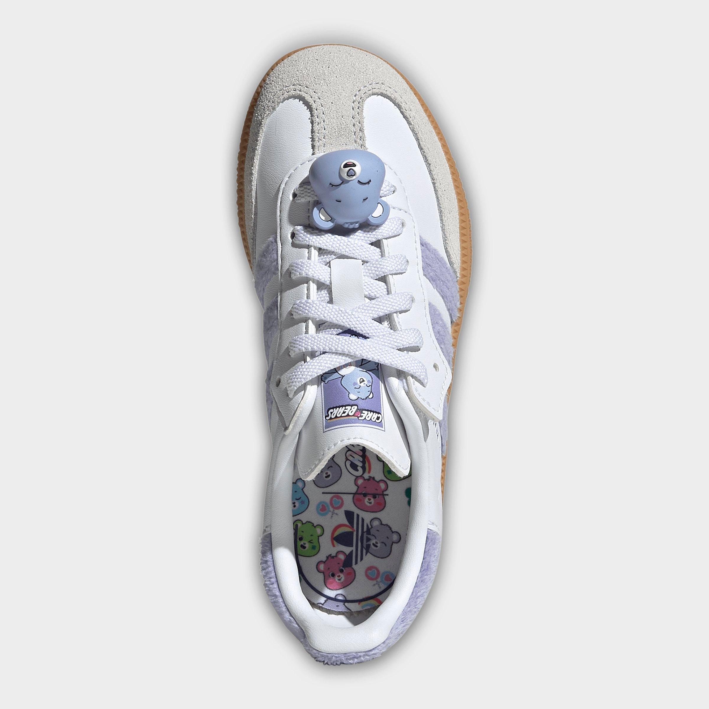 Girls' Little Kids' adidas Originals x Care Bears Samba OG Comfort Closure Stretch Lace Casual Shoes