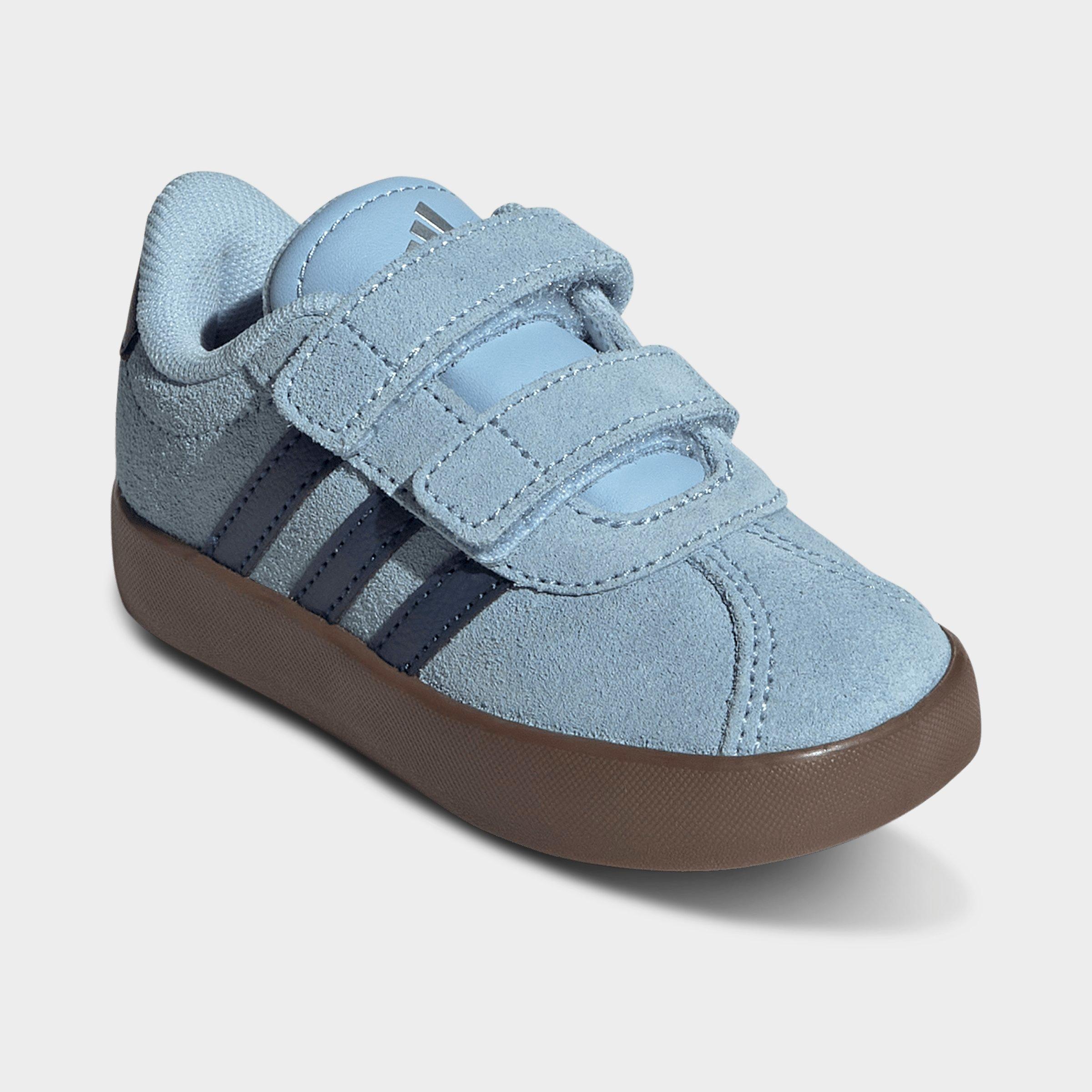 Kids' Toddler adidas VL Court 3.0 Hook-And-Loop Casual Shoes