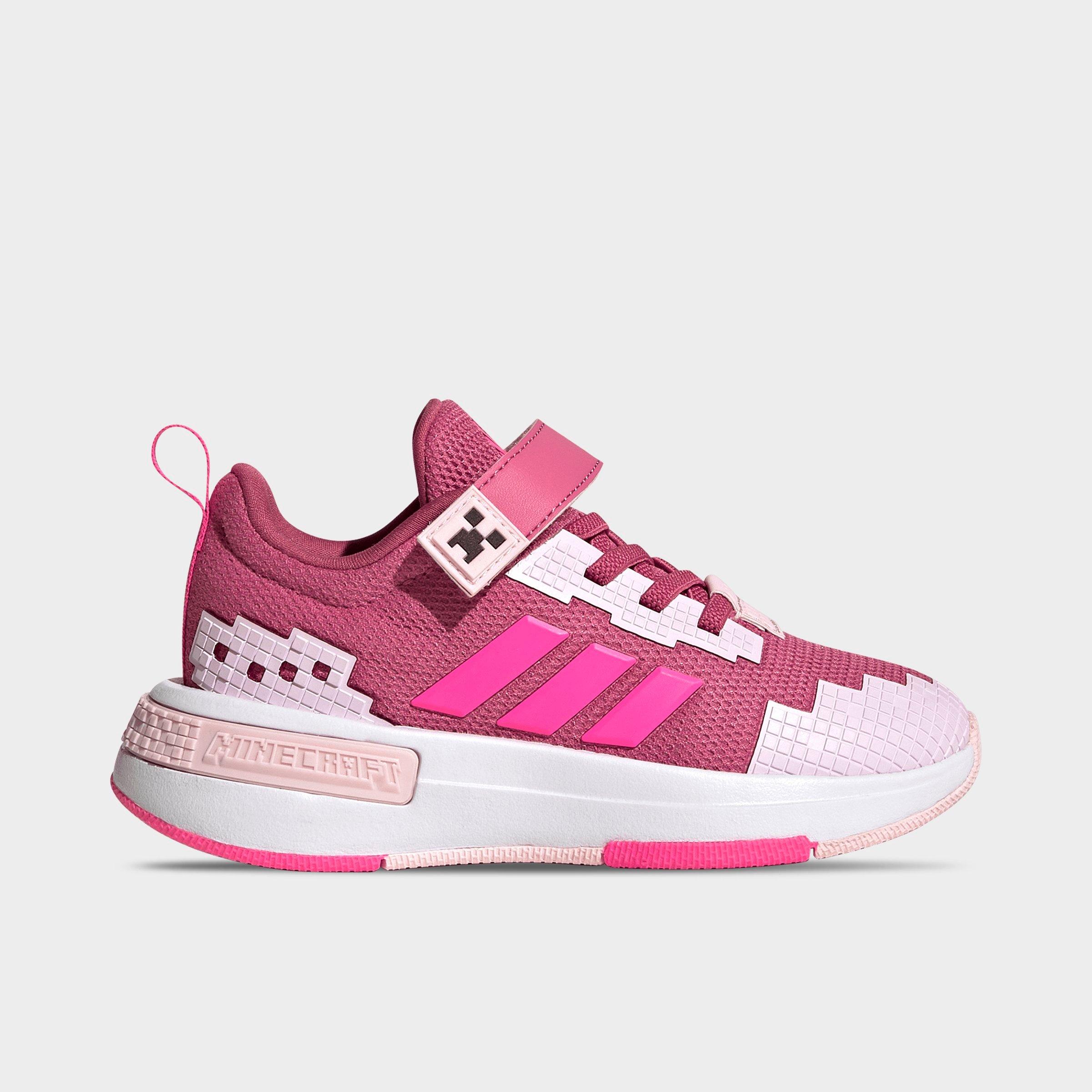 Little Kids' adidas x Minecraft Pro Hook-And-Loop Stretch Lace Casual Shoes