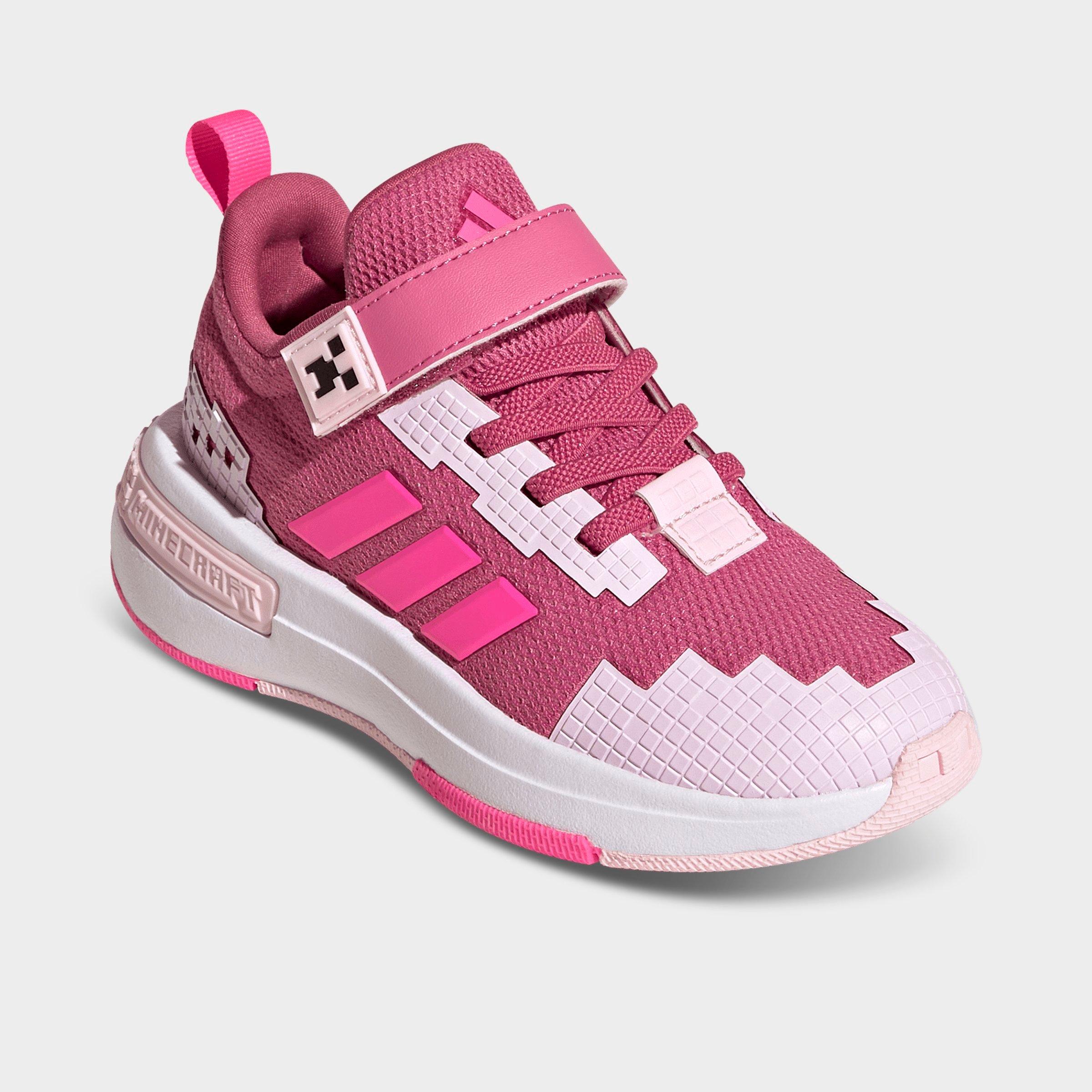 Little Kids' adidas x Minecraft Pro Hook-And-Loop Stretch Lace Casual Shoes