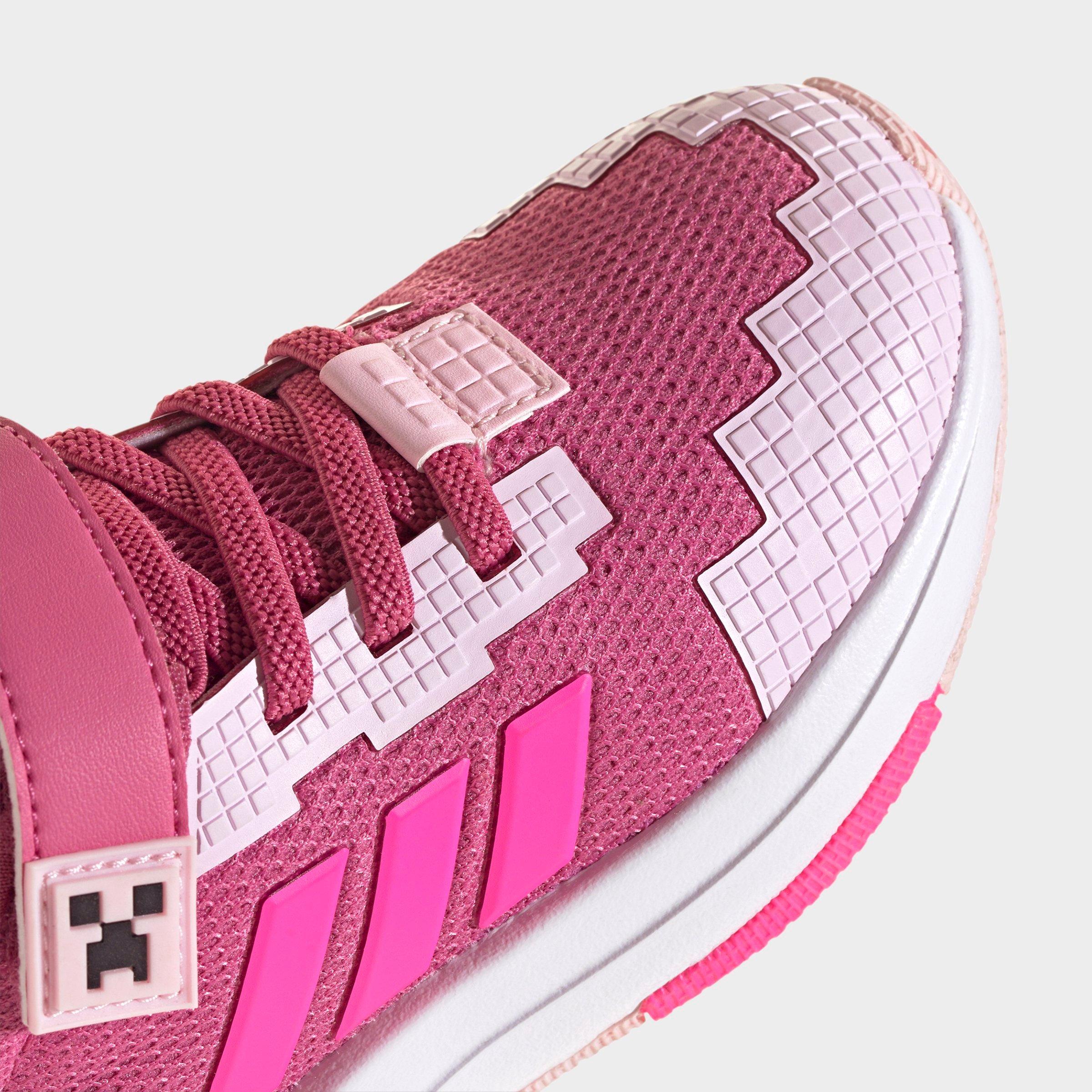 Little Kids' adidas x Minecraft Pro Hook-And-Loop Stretch Lace Casual Shoes