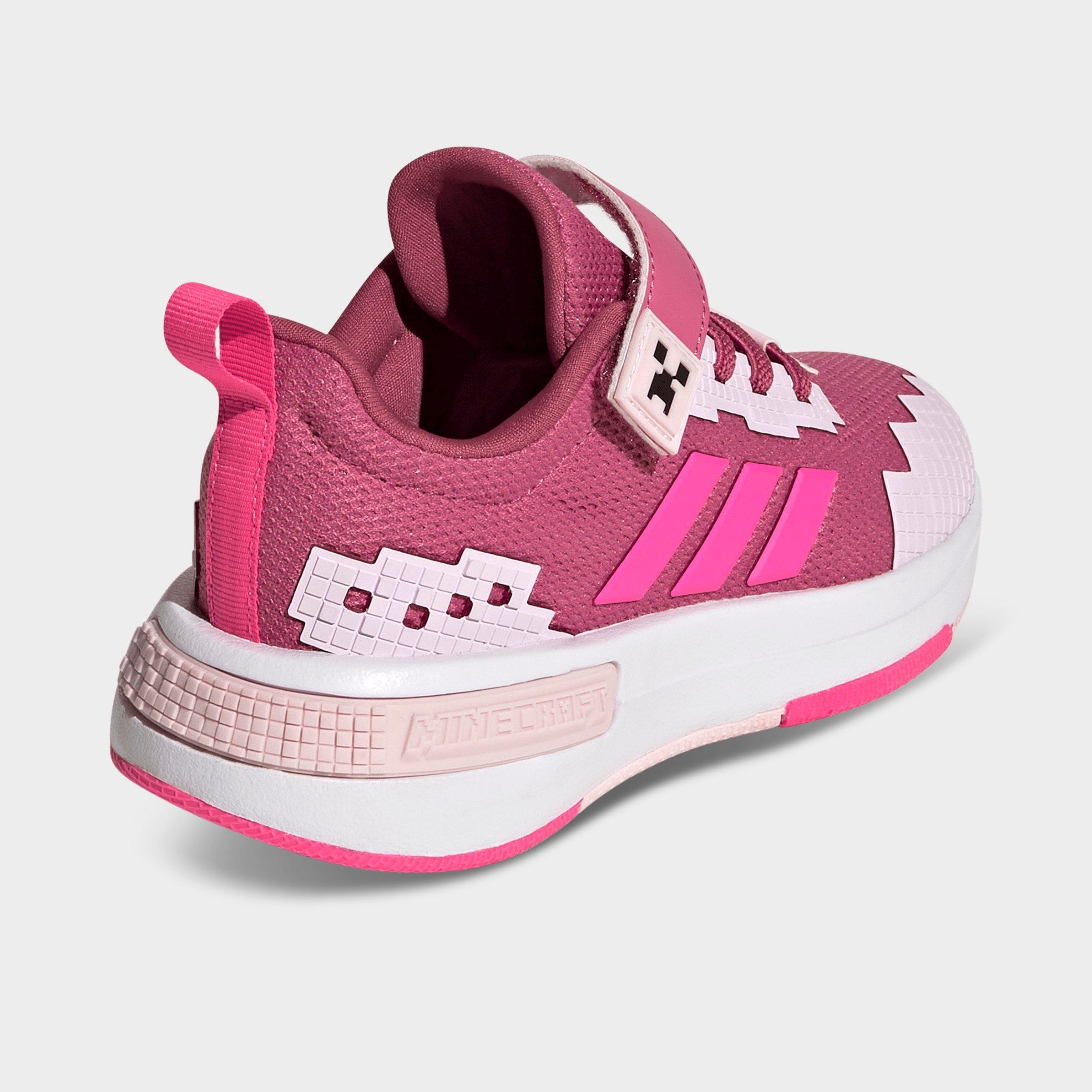 Little Kids' adidas x Minecraft Pro Hook-And-Loop Stretch Lace Casual Shoes