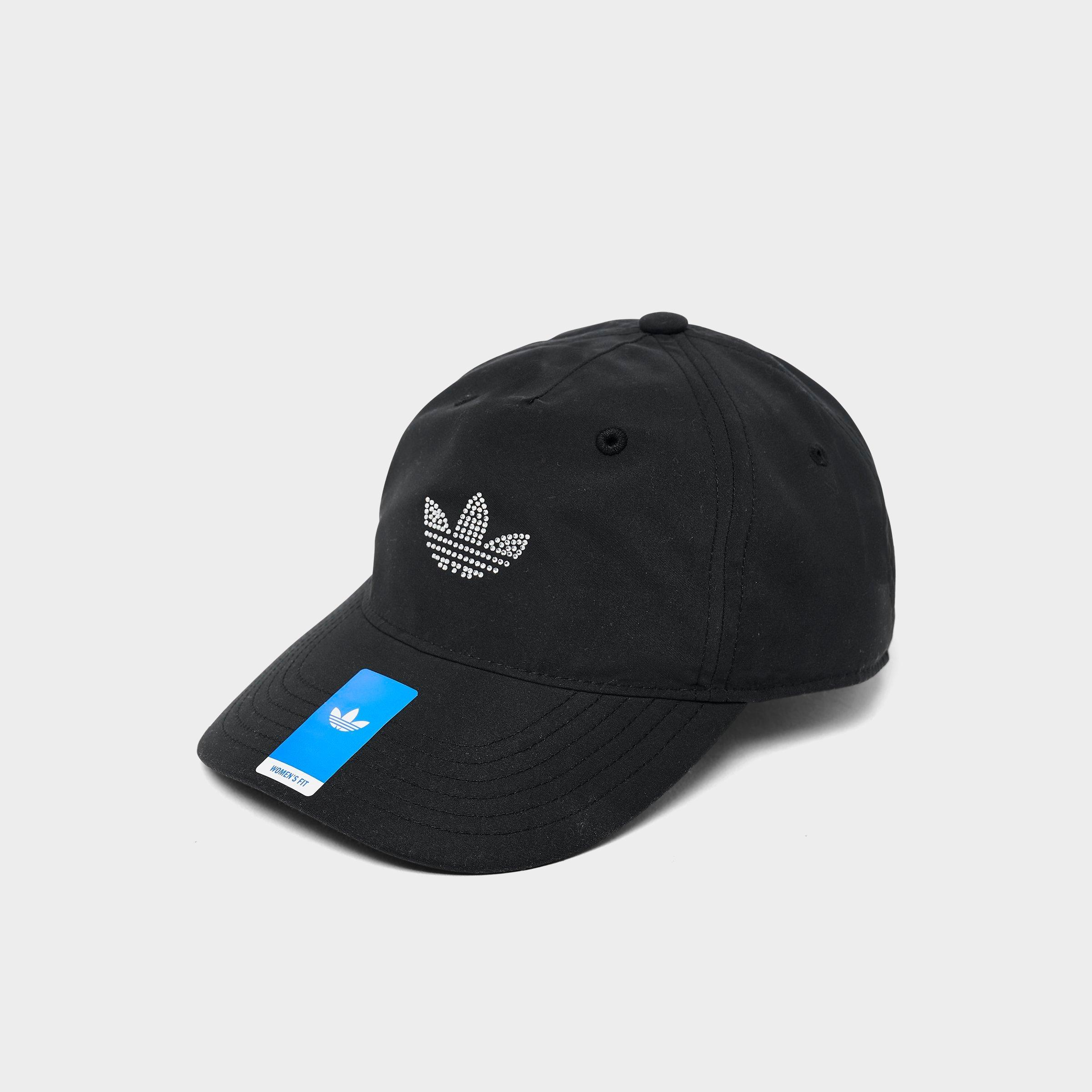 Women's adidas Originals Rhinestone Trefoil Strapback Hat