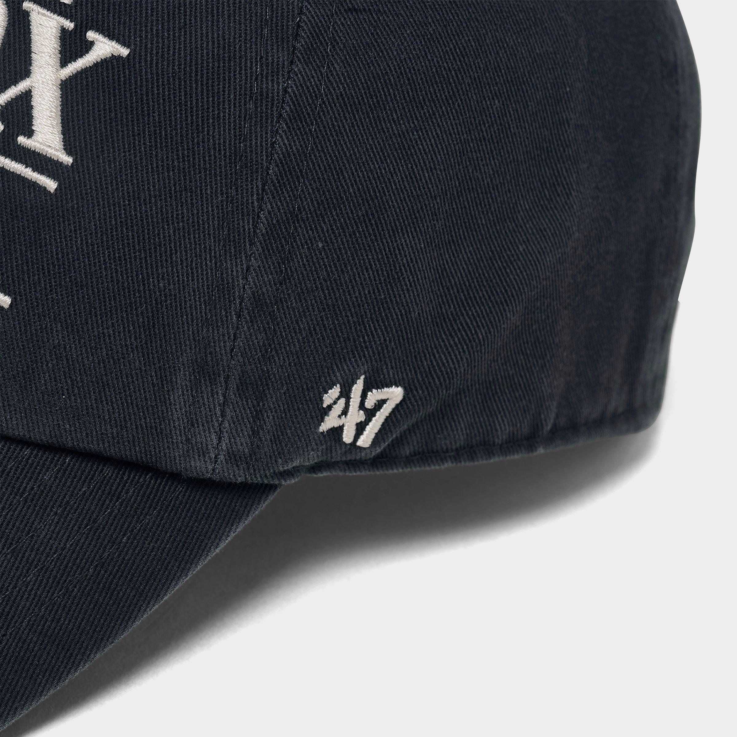 '47 Boston Red Sox MLB Team Name & Logo Clean Up Strapback Hat