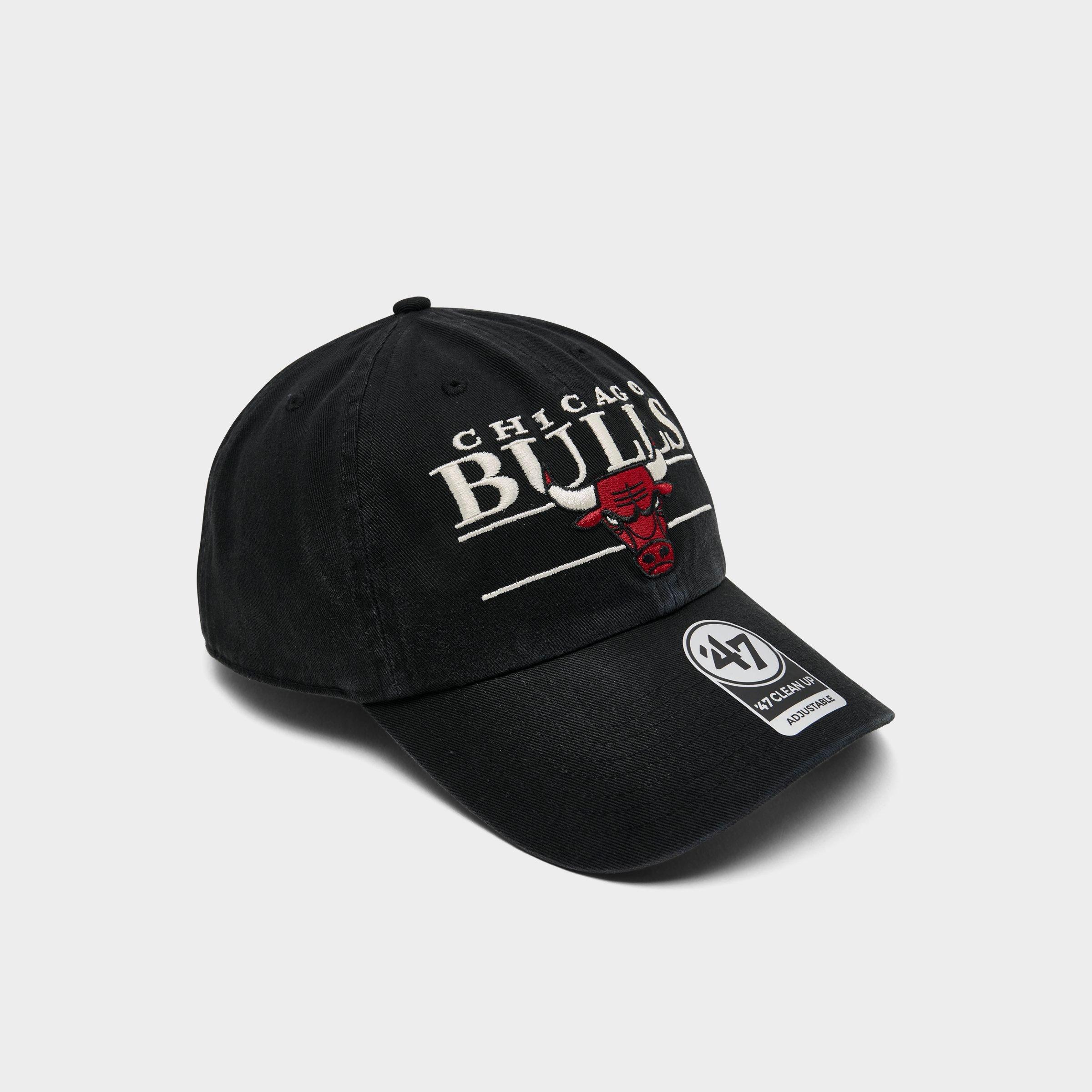 '47 Chicago Bulls NBA Team Name & Logo Clean Up Strapback Hat